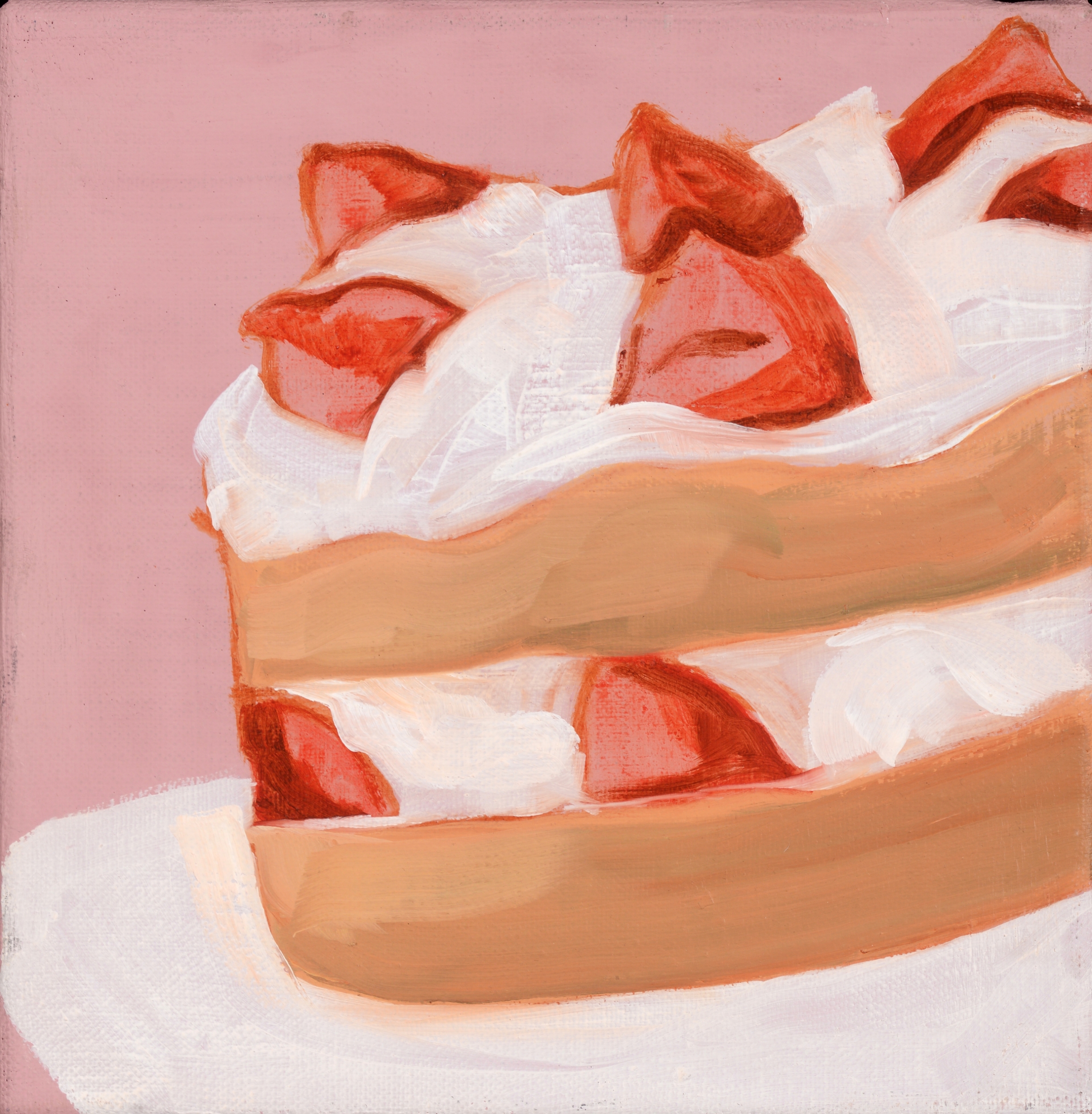 Strawberry Sugar. Oil on canvas. 2014. 
