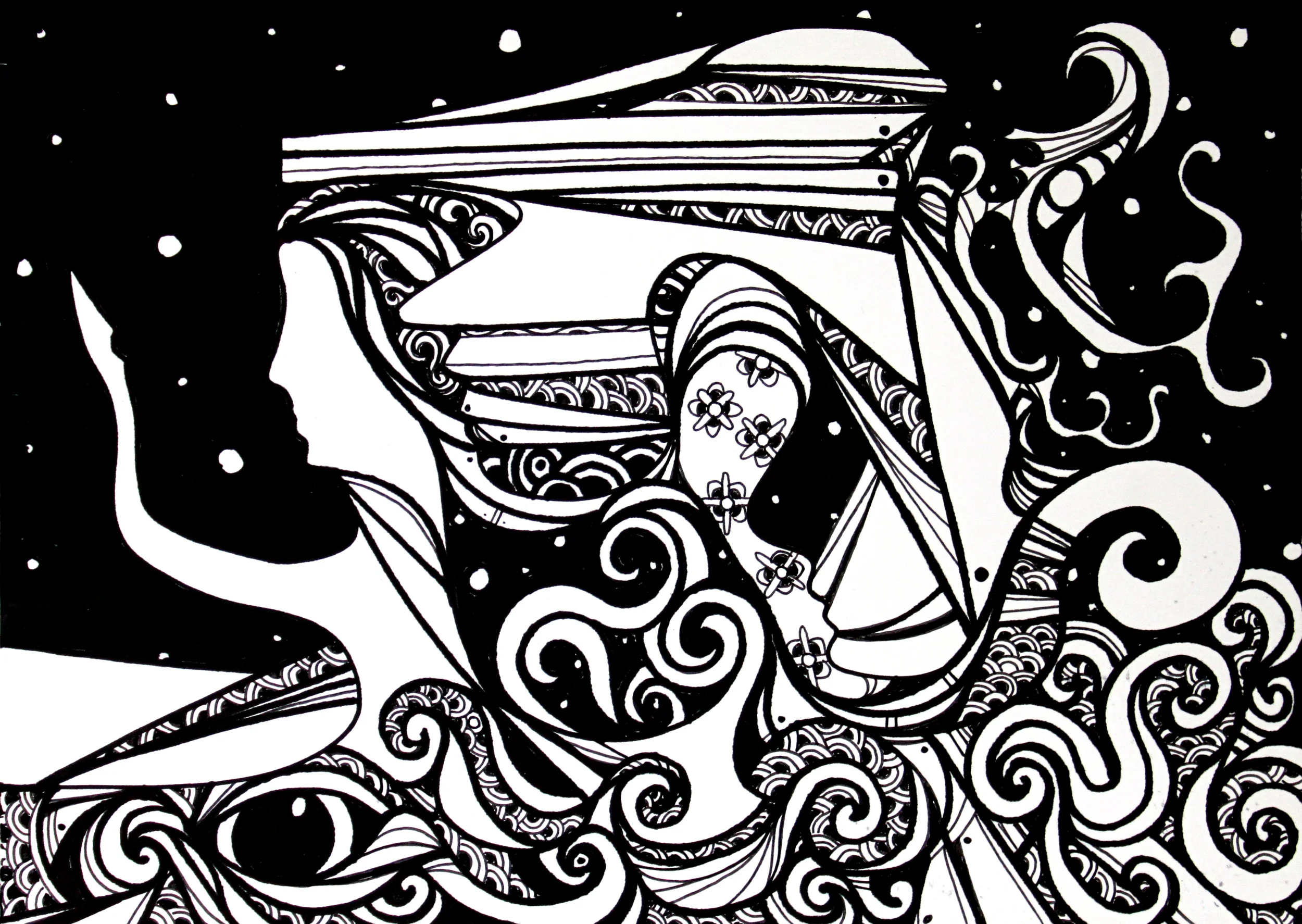 Nomad moving his home, 2014
