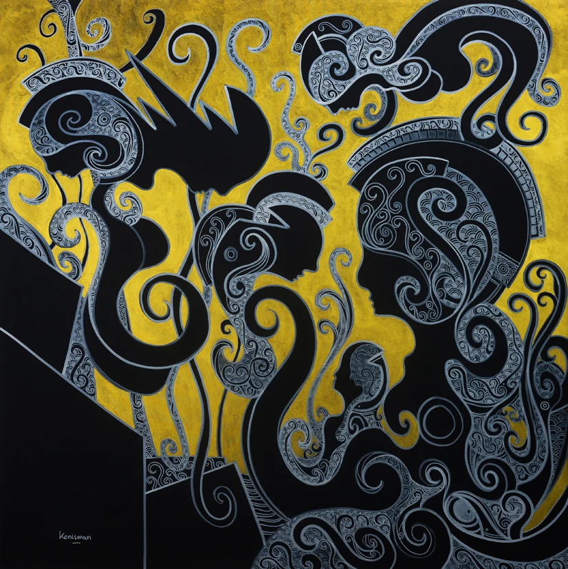 Untitled, 2018 Acrylic on canvas, 1m50 x 1m50 / 4’ 11” x 4’ 11”.