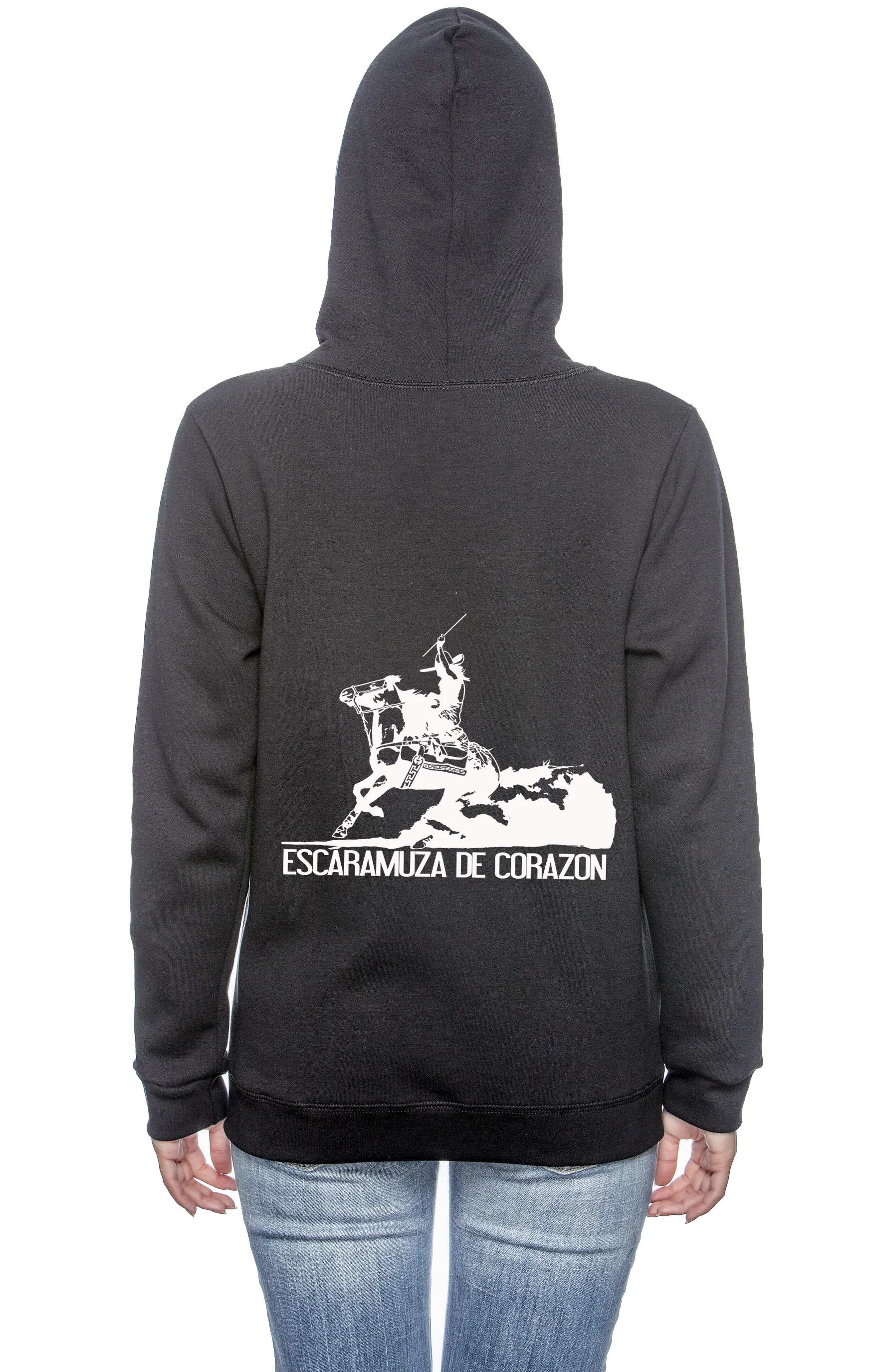 Black Escaramuza Zip-up