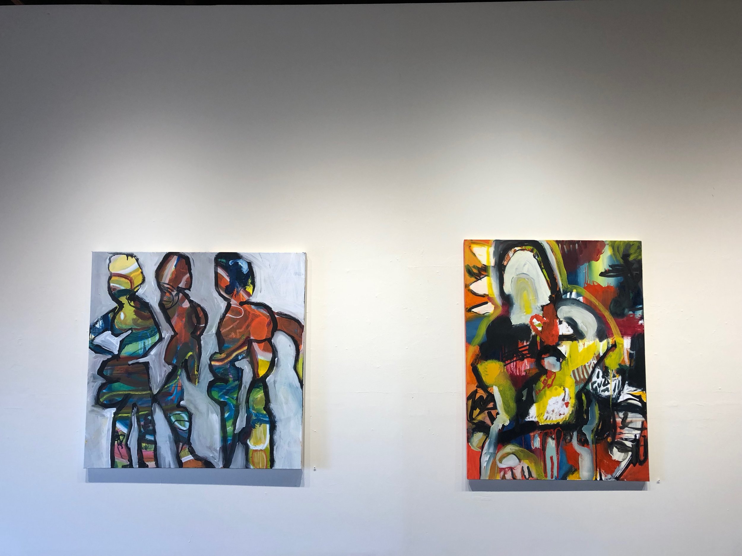 Two Women Who Paint, March 2019