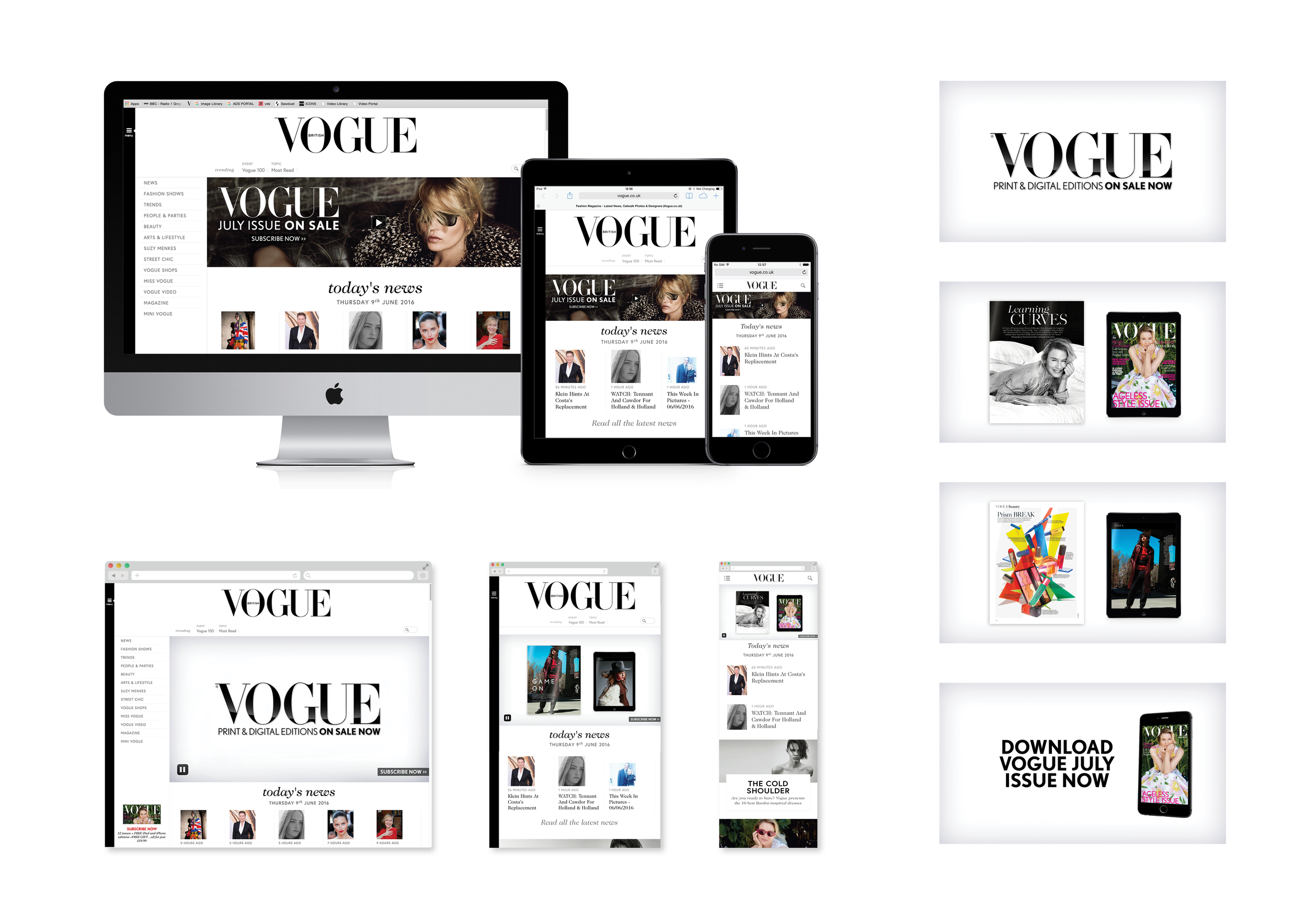 British Vogue Video Campaign