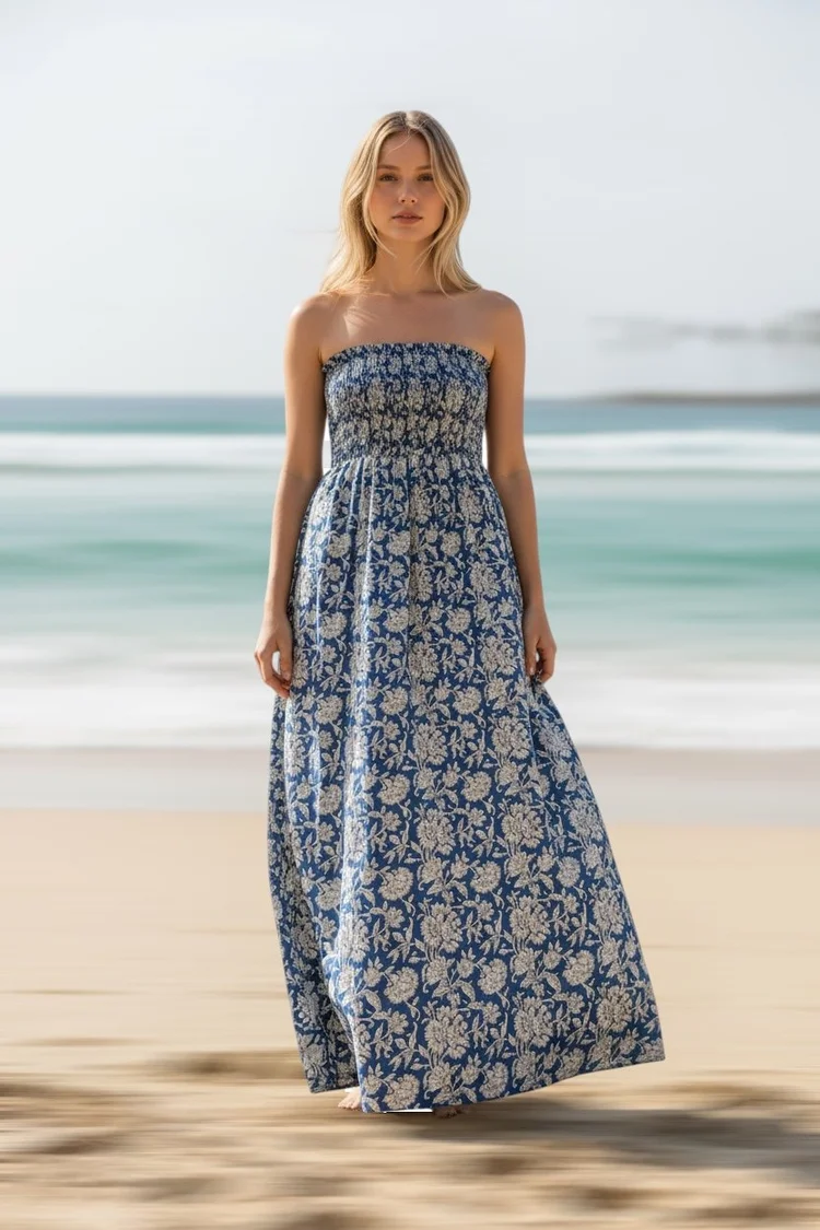 bandeau dress beach The Maxi — hölicow Vintage Cat Velour Bonnet & Tail For Girls (Size):S/M SubCat:Most-Popular Royal Blue Velvet Sheath Lay flat to dry