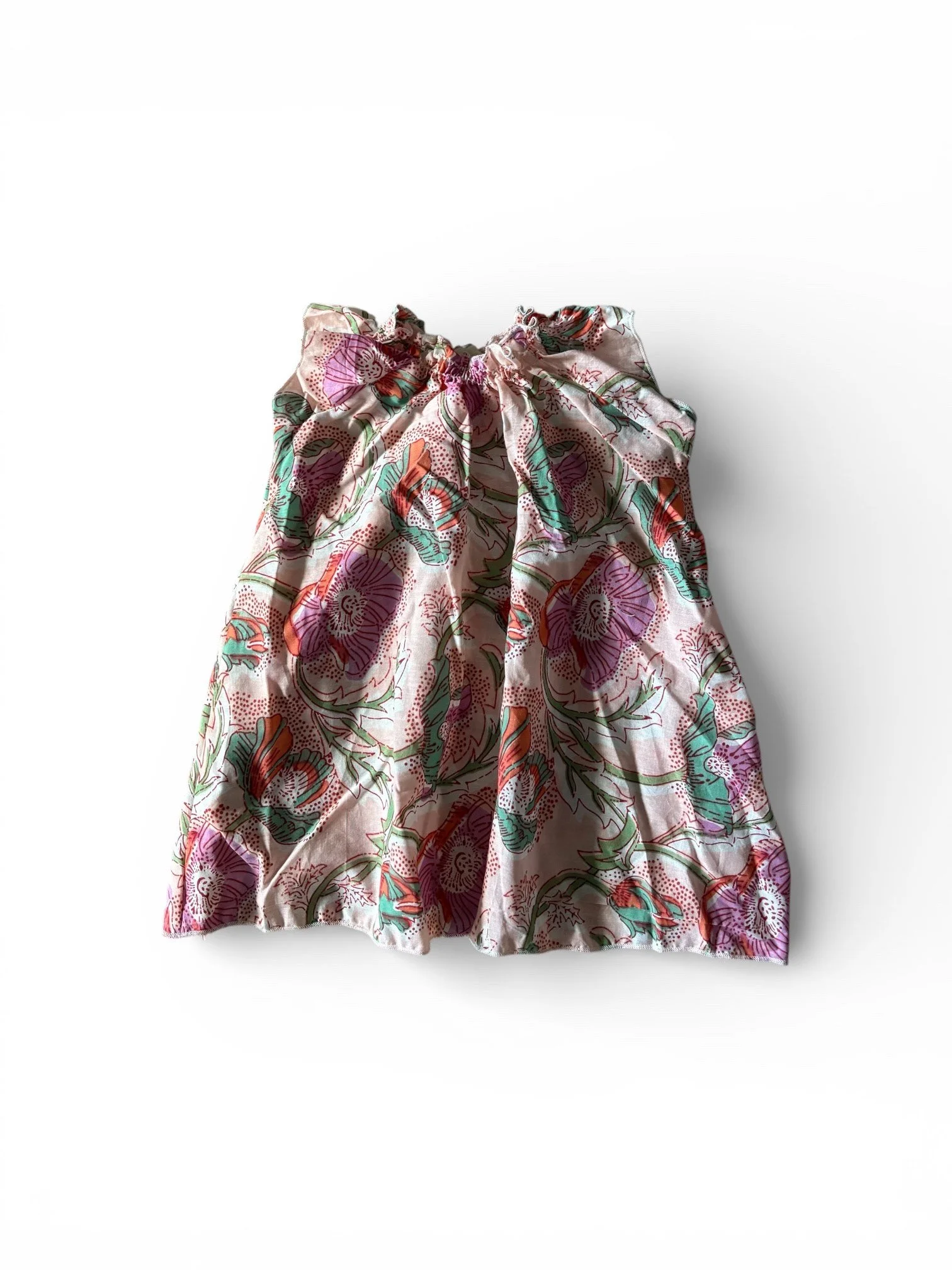 Daisy Shift Dress in Peach Floral