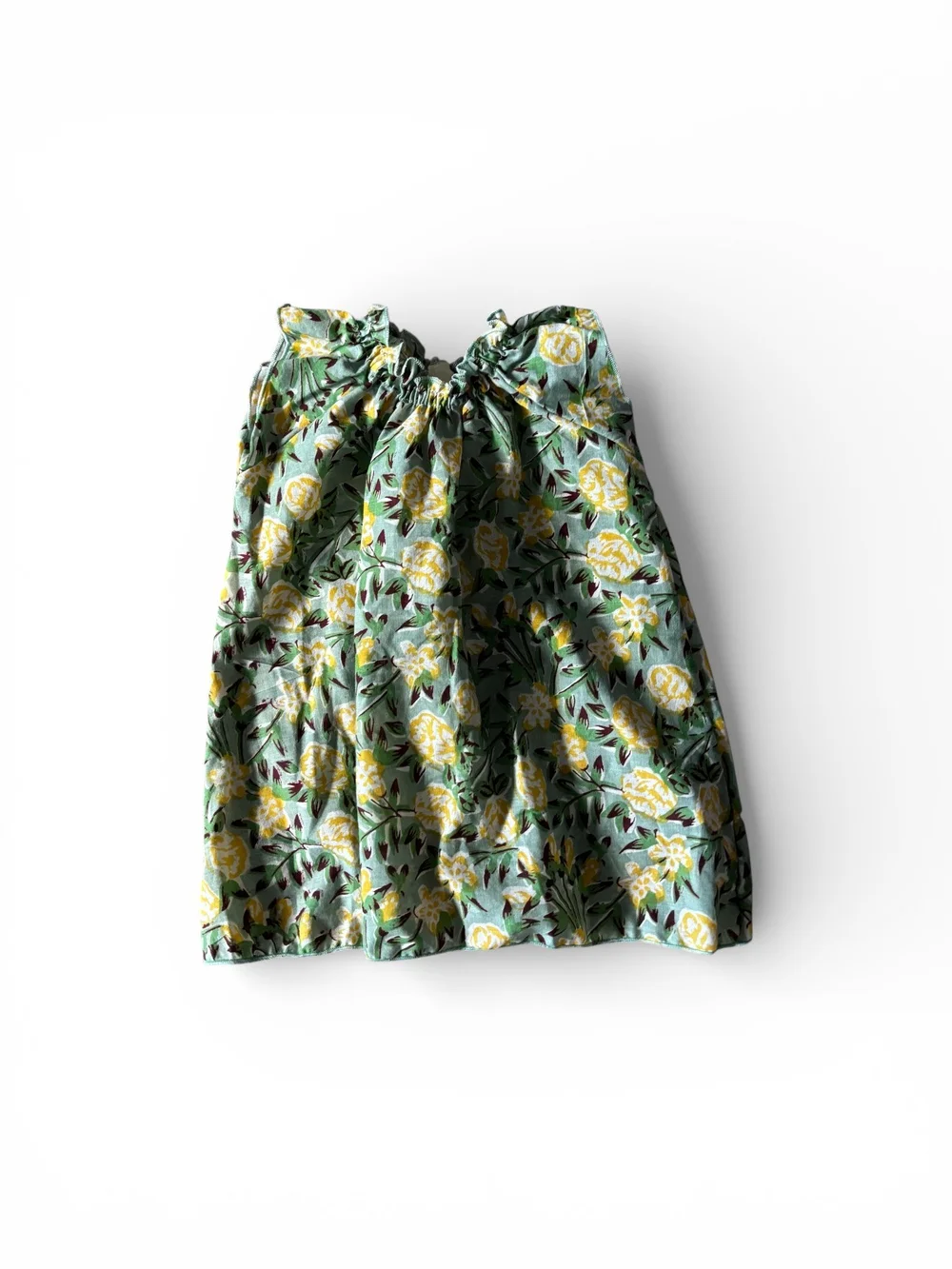 Daisy Shift dress in Green and Yellow Floral hlicow Daisy Shift dress in Green and Yellow Floral hlicow