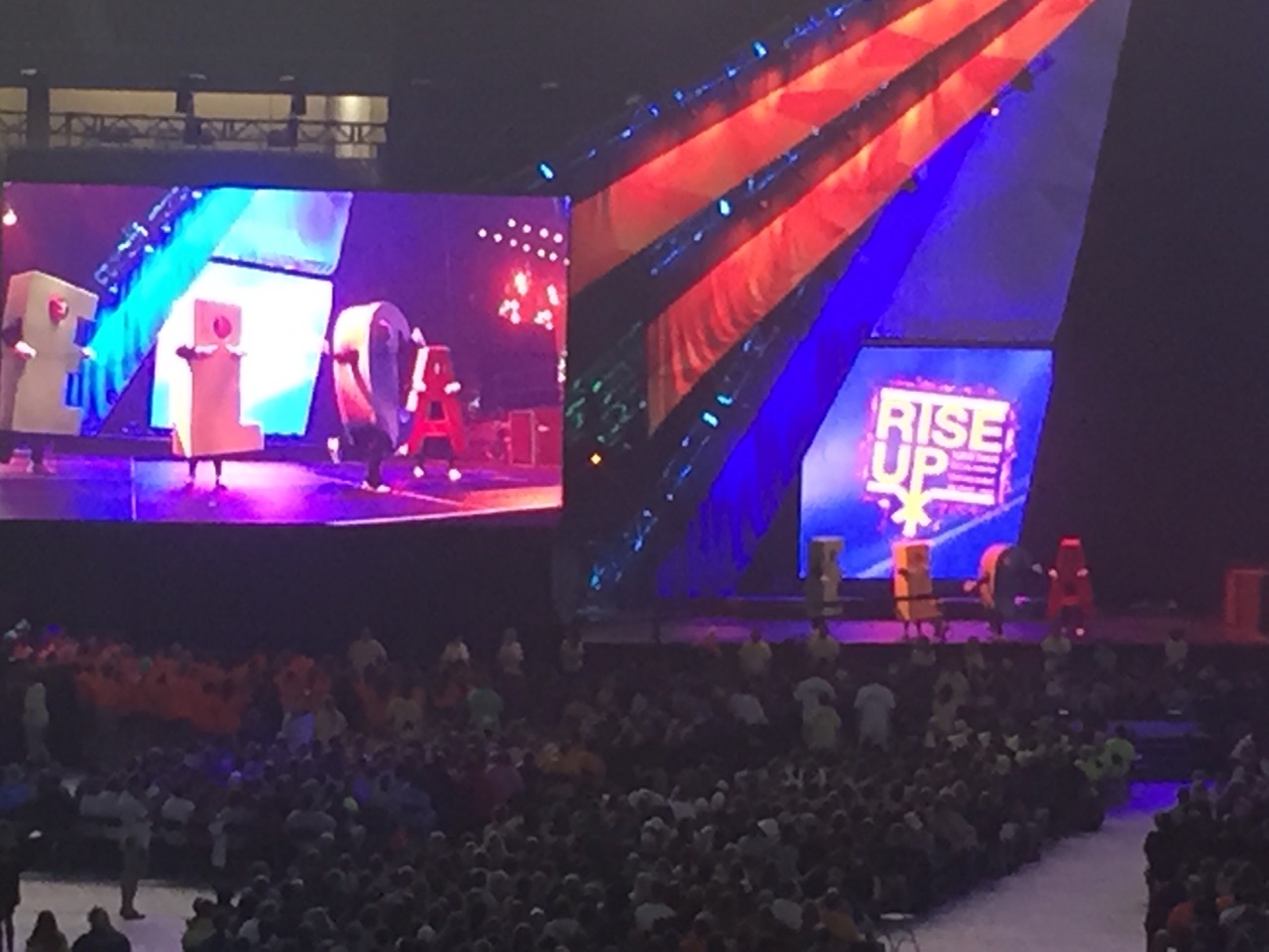 In the summer of 2016 we went to the ELCA Youth Gathering in Detroit, MI.