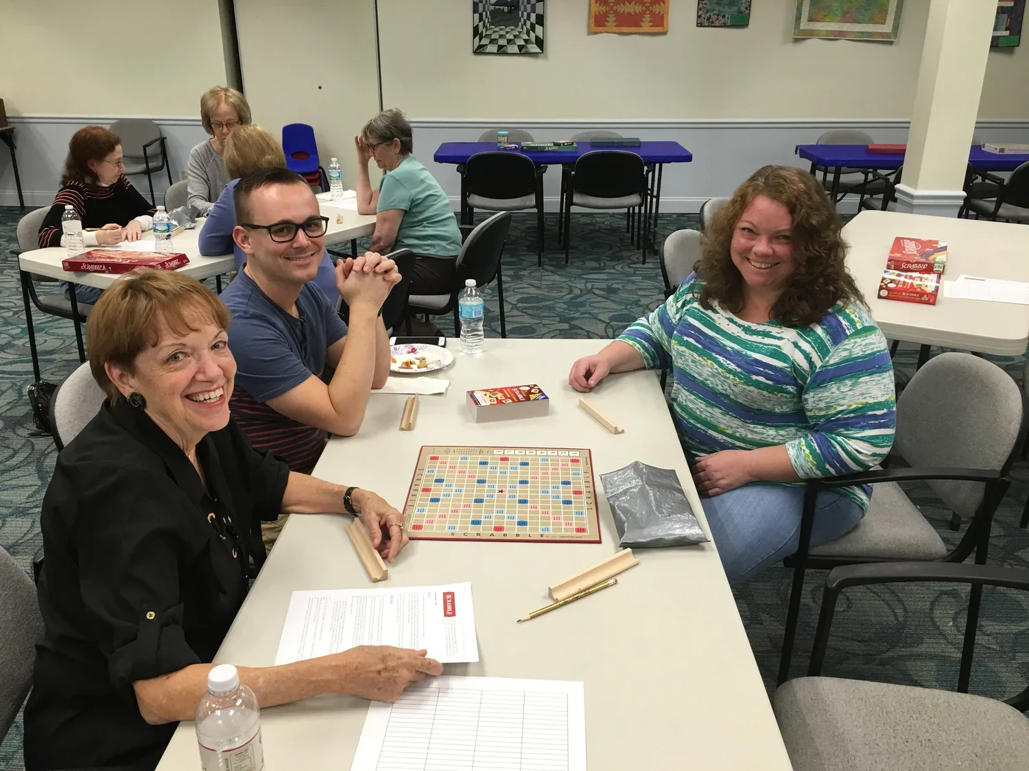 Scrabble Tournament: North Palm Beach Public Library - February 2016