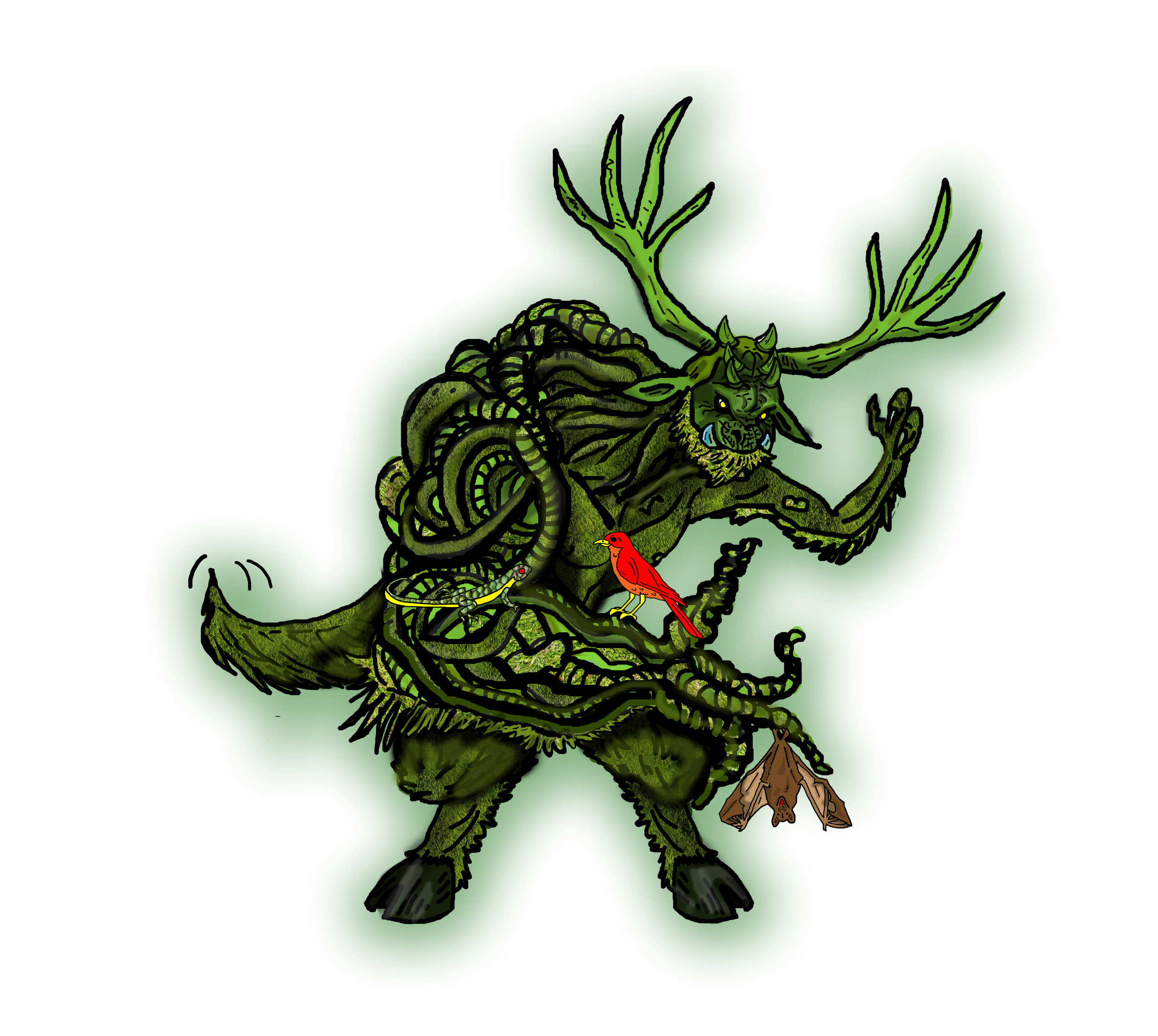 Camactli, the beast-lord and god of the hunt.