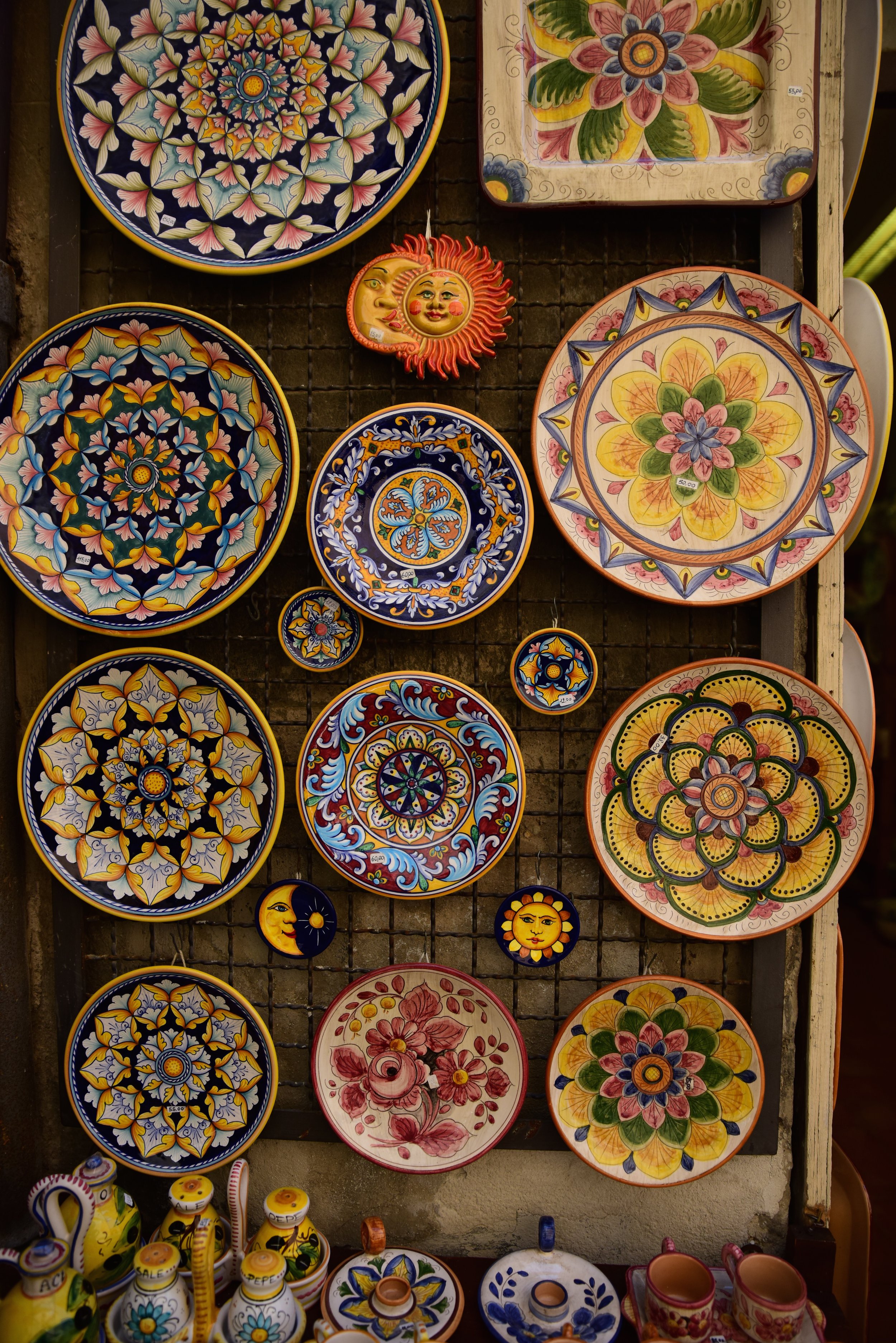 local ceramics in orvieto