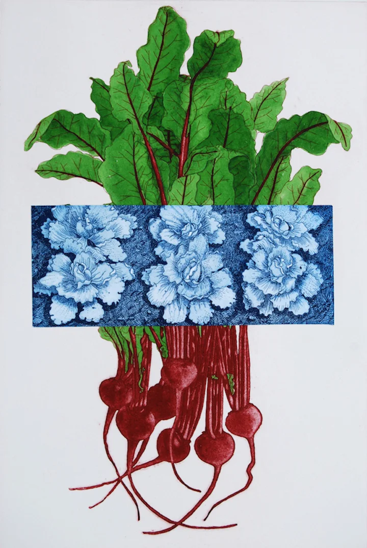 Bountiful • 18 x 12"• etching/aquatint