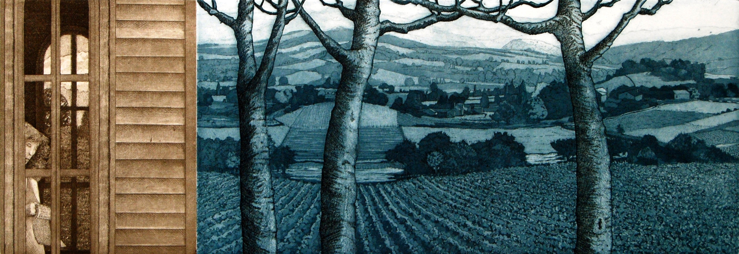 Deep in the Valley, 8x21"