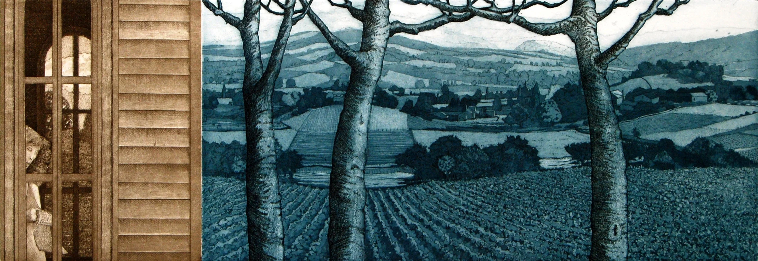 Deep in the Valley, 8x21"