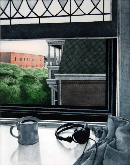 Morning Light , 16x20" Multi-plate etching and aquatint