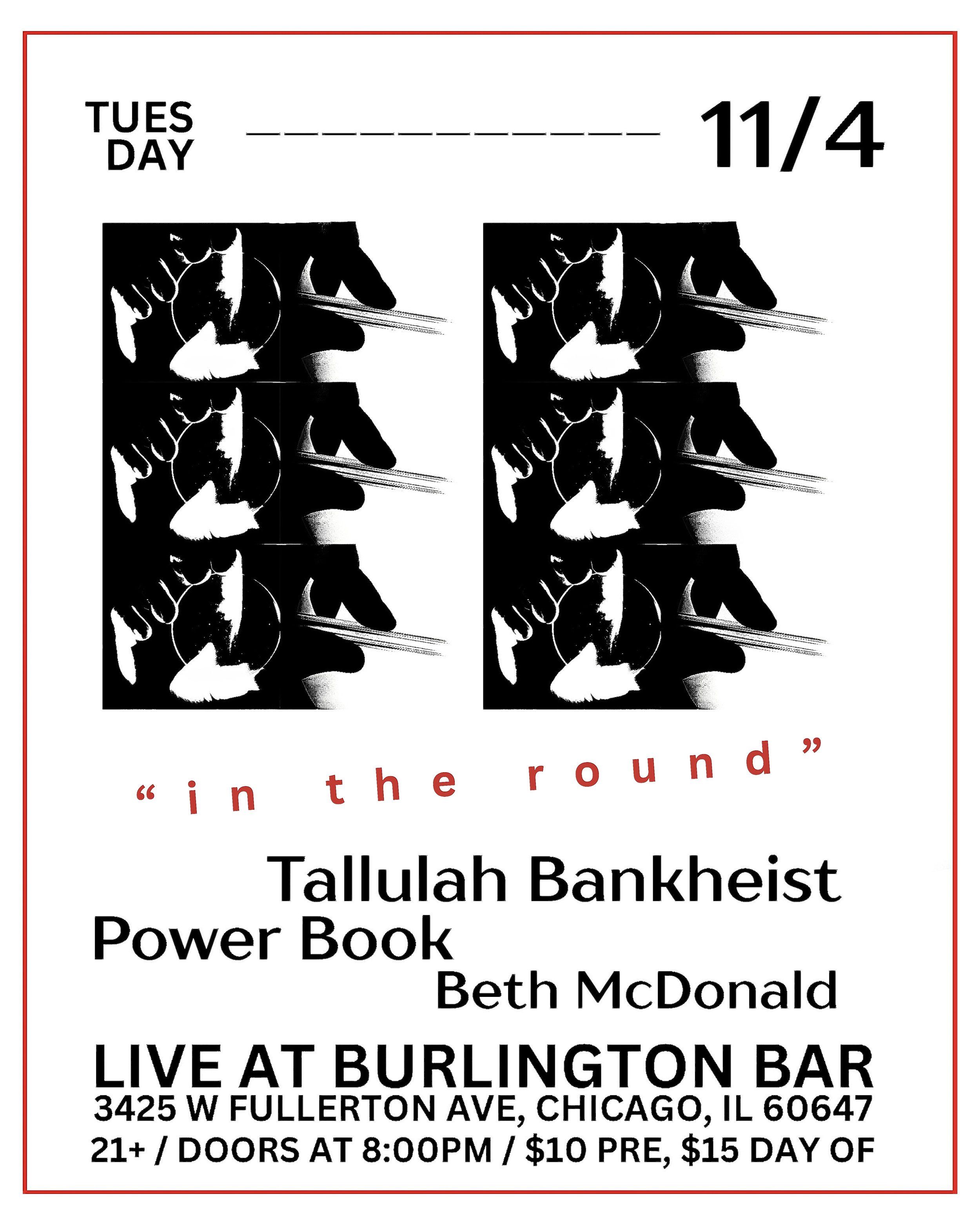 Solo set w/ Lee Ketch/Ethan T. Parcell &amp; TBA @ Burlington Bar