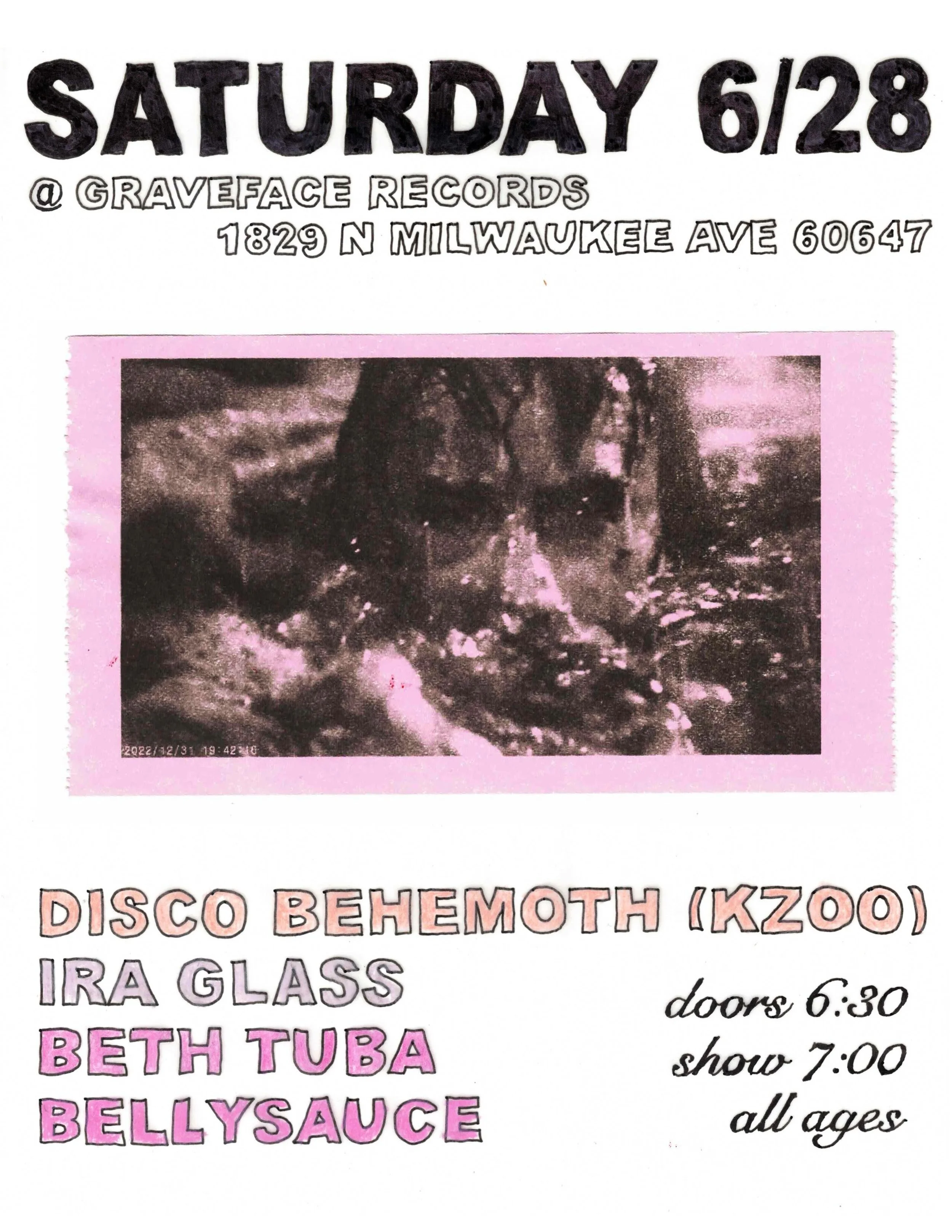 Solo w/ Disco Behemoth, Belly Sauce  (Chicago)