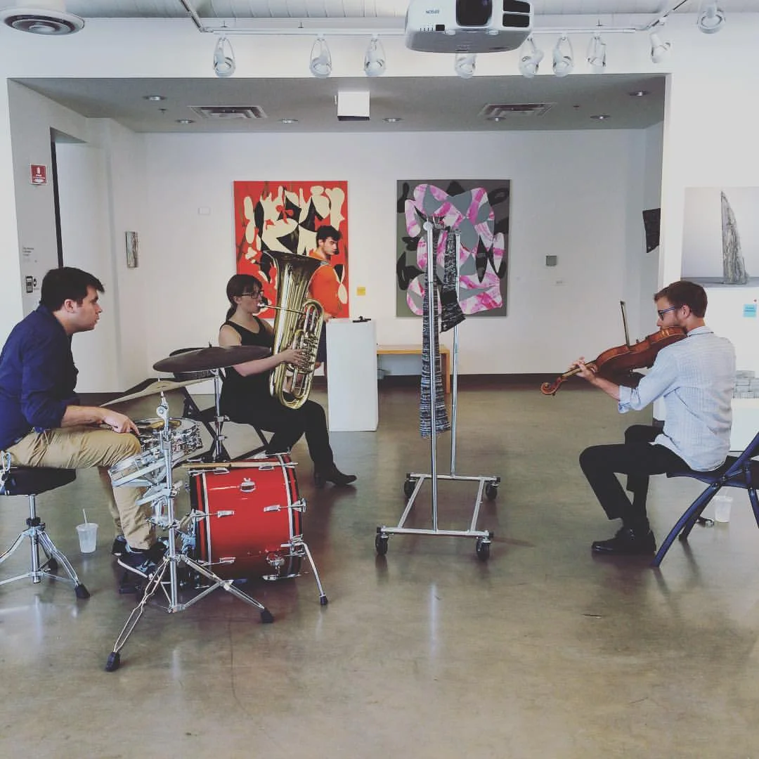 Sasha de Koninck graphic scores - 2016