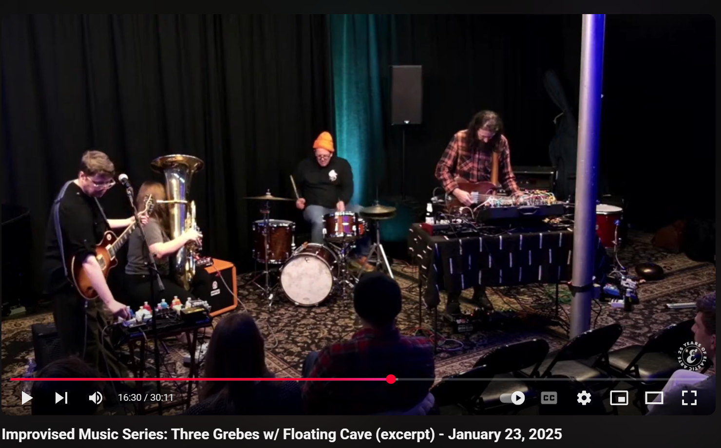 Three Grebes w/ Floating Cave in Chicago (2025.01.23)