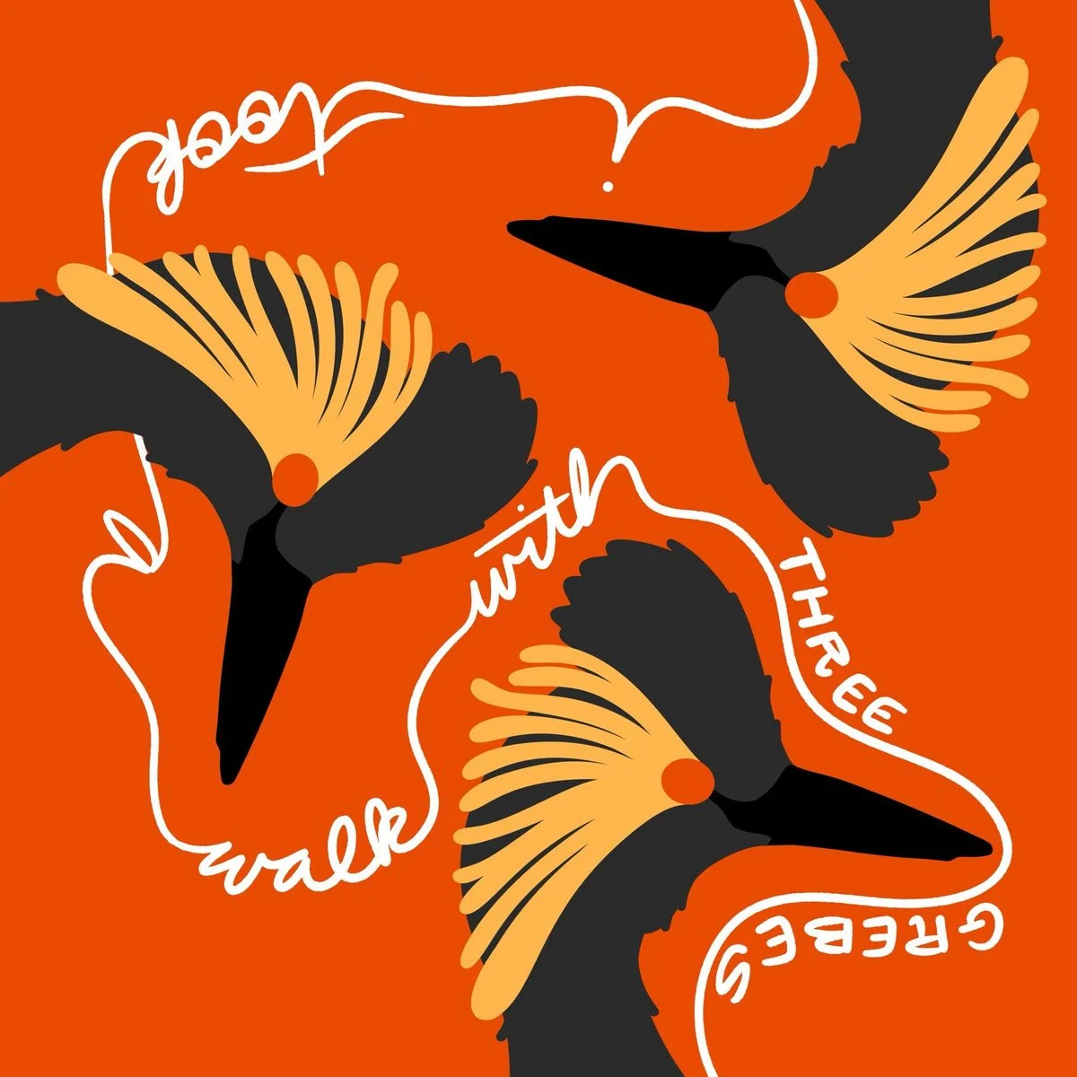 Three Grebes - They Sought the Damp and Moonless Feeling Here (2025.01.16)