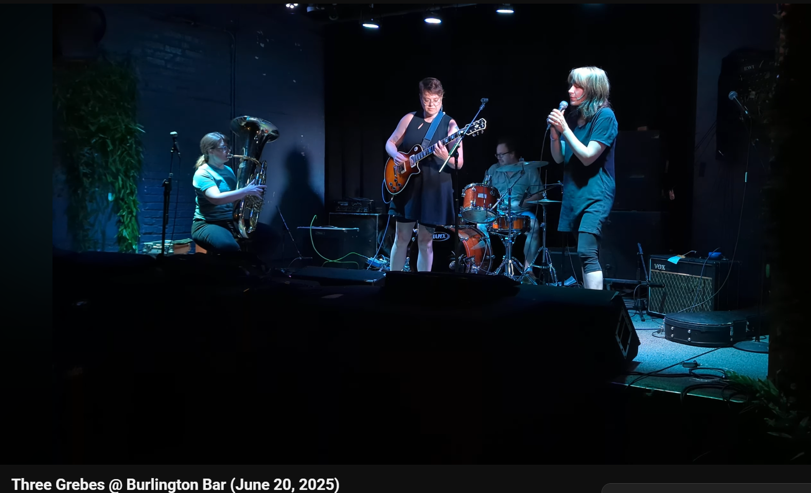 Three Grebes @ Burlington Bar Chicago (2025.06.20)