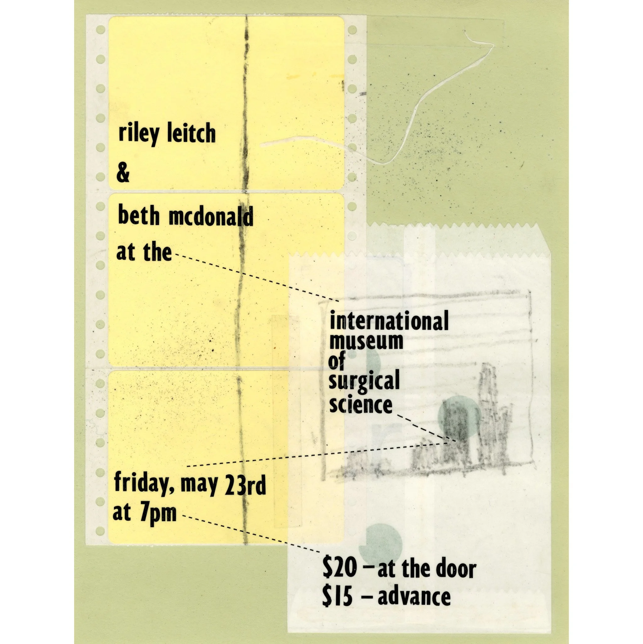 Solo and duo w/ Riley Leitch @ IMSS (Chicago)