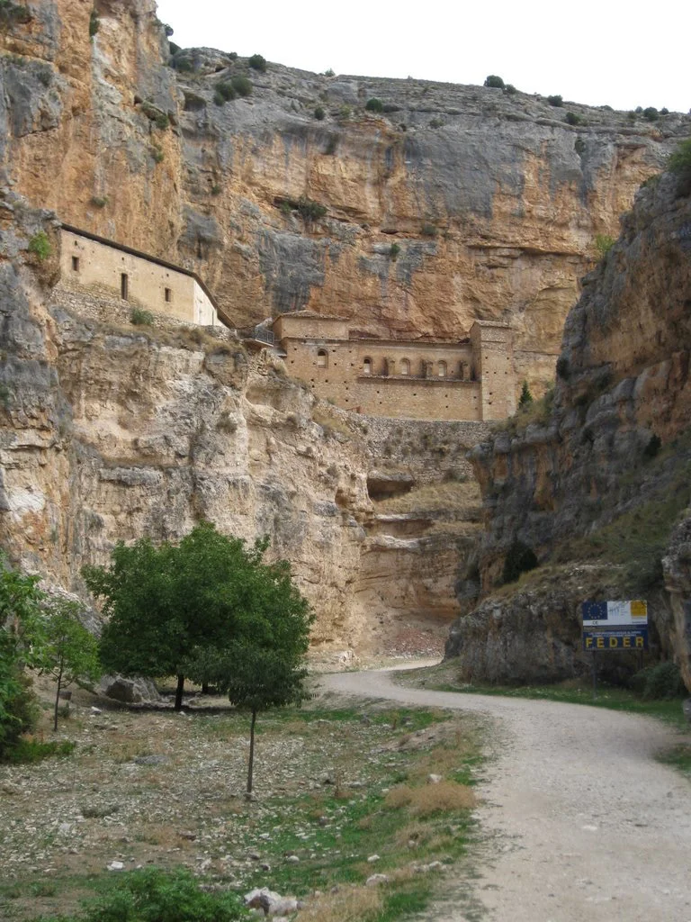 Carretera Calmarza, Jaraba, Spanien