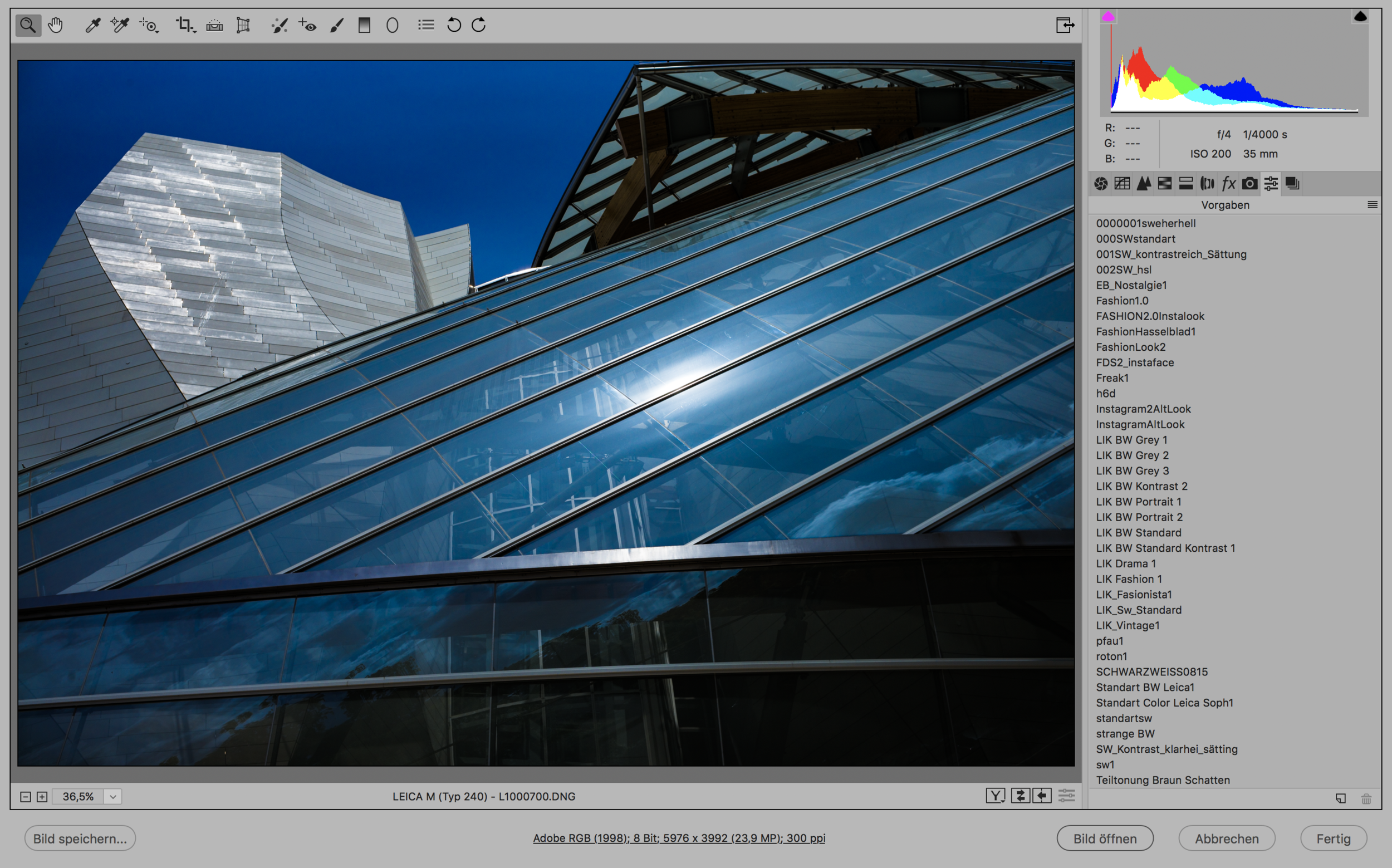 Nach diesem Kurs beherrschen Sie den ADOBE RAW Konverter perfekt!