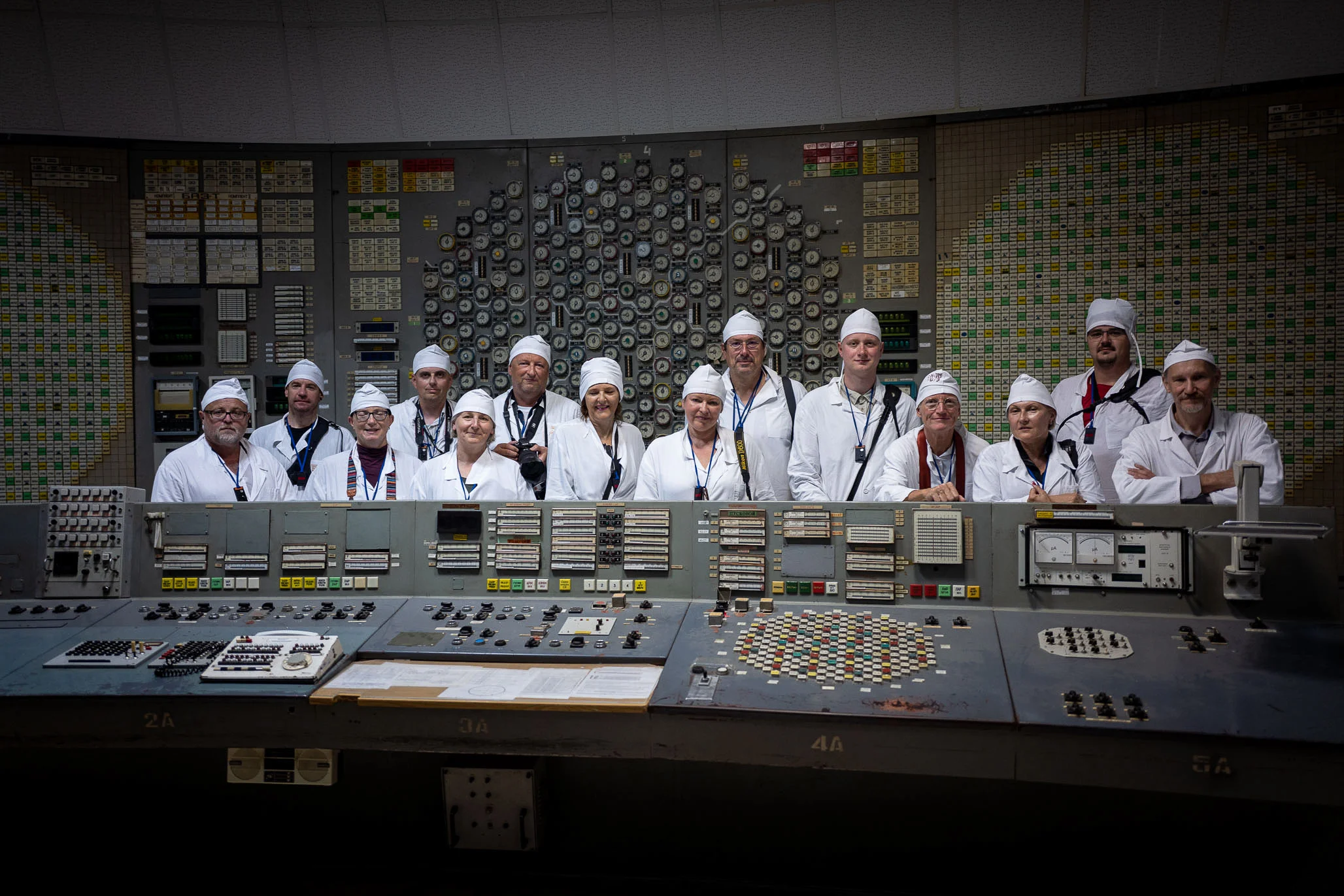 Das LIK Fotoexpeditionsteam im Reaktor 2