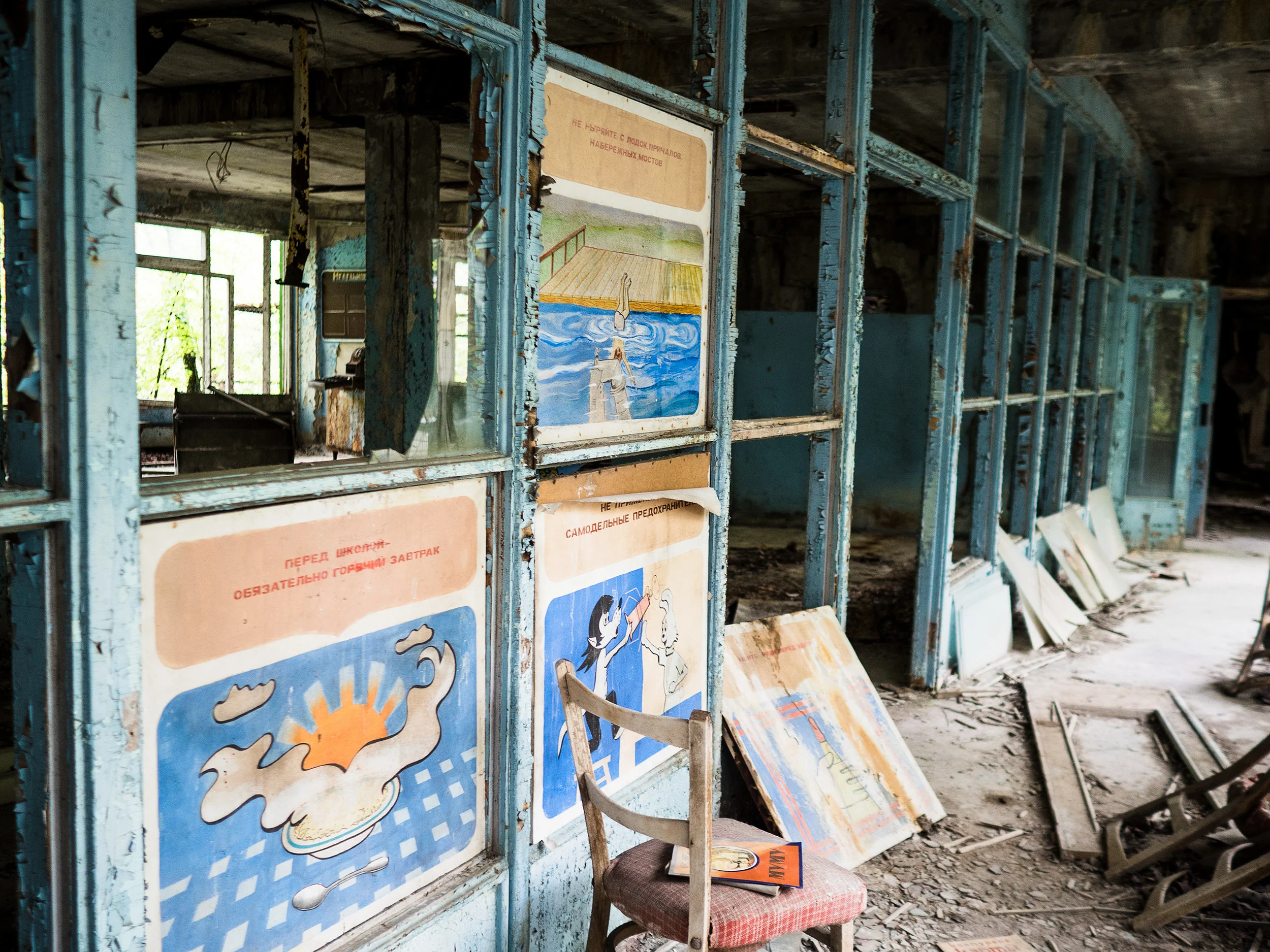 Fotoshow und Erlebnisbericht über unsere Fotoexpedition nach Tschernobyl.