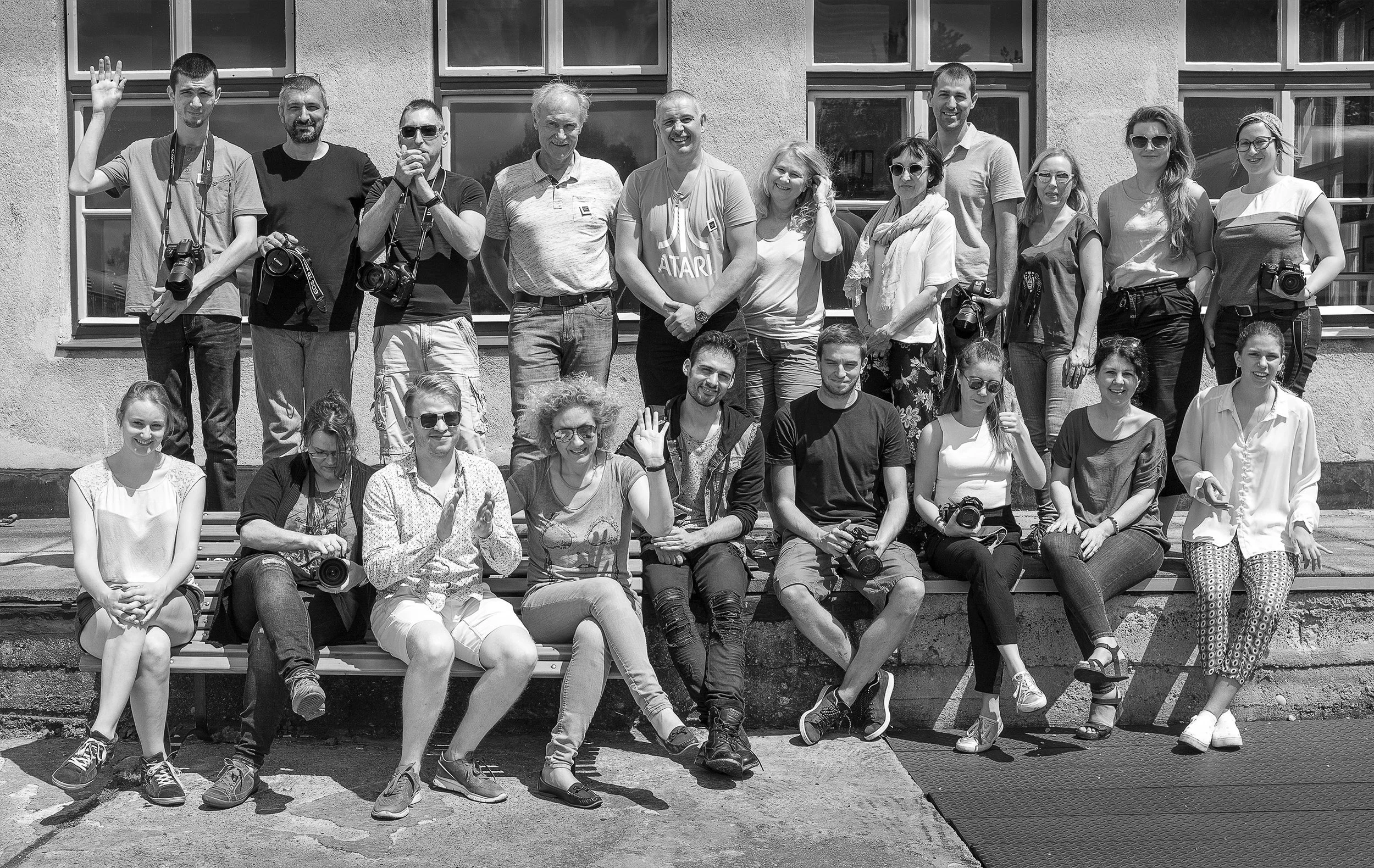 Das war das Fototeam des LIK Sommer Fotofestivals 2018. Sei ab 8. oder 15. Juli 2019 auch dabei!