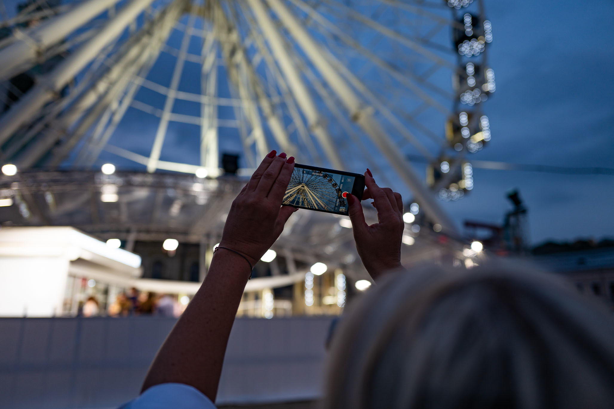 Photowalk "blaue Stunde und Kiev by Night" waren der Abschluss der LIK Fotoexpedition nach Kiev im Juli 2018.