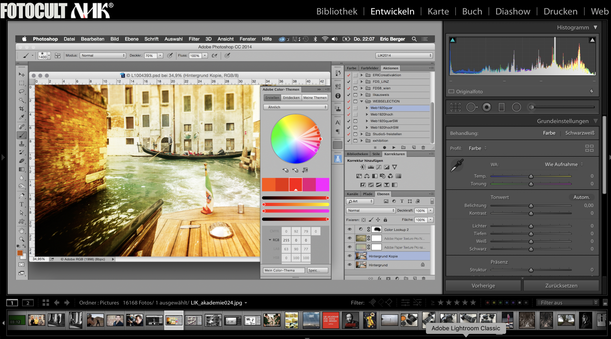 Photoshop im Sommer von 0 weg erlernen - am 11. und 12. Juli ist das bei der LIK Sommerakademie möglich.