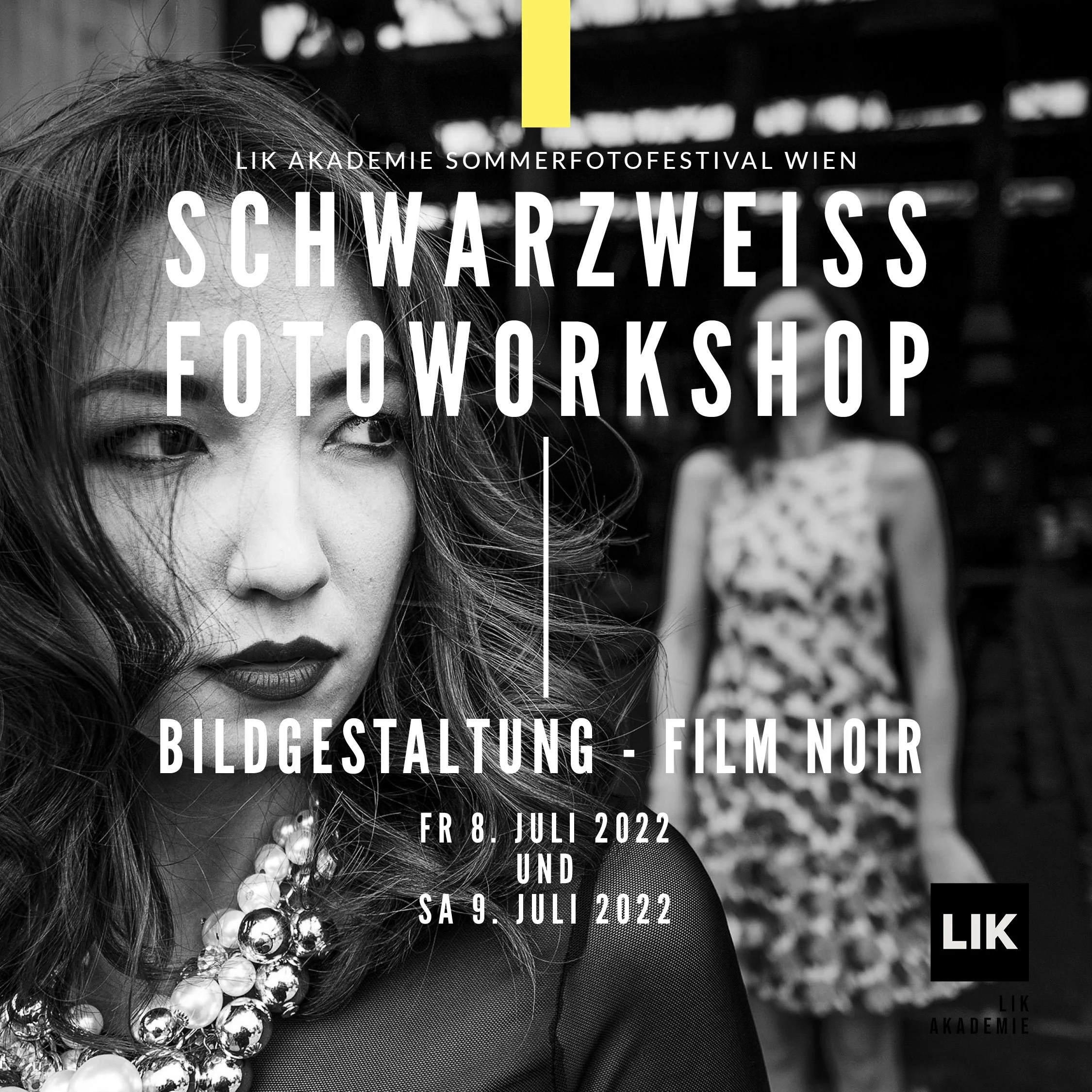 "Schwarz Weiß Fine Art"- ein Workshop von Nadja Gusenbauer des Sommer Fotofestivals Wien 2022