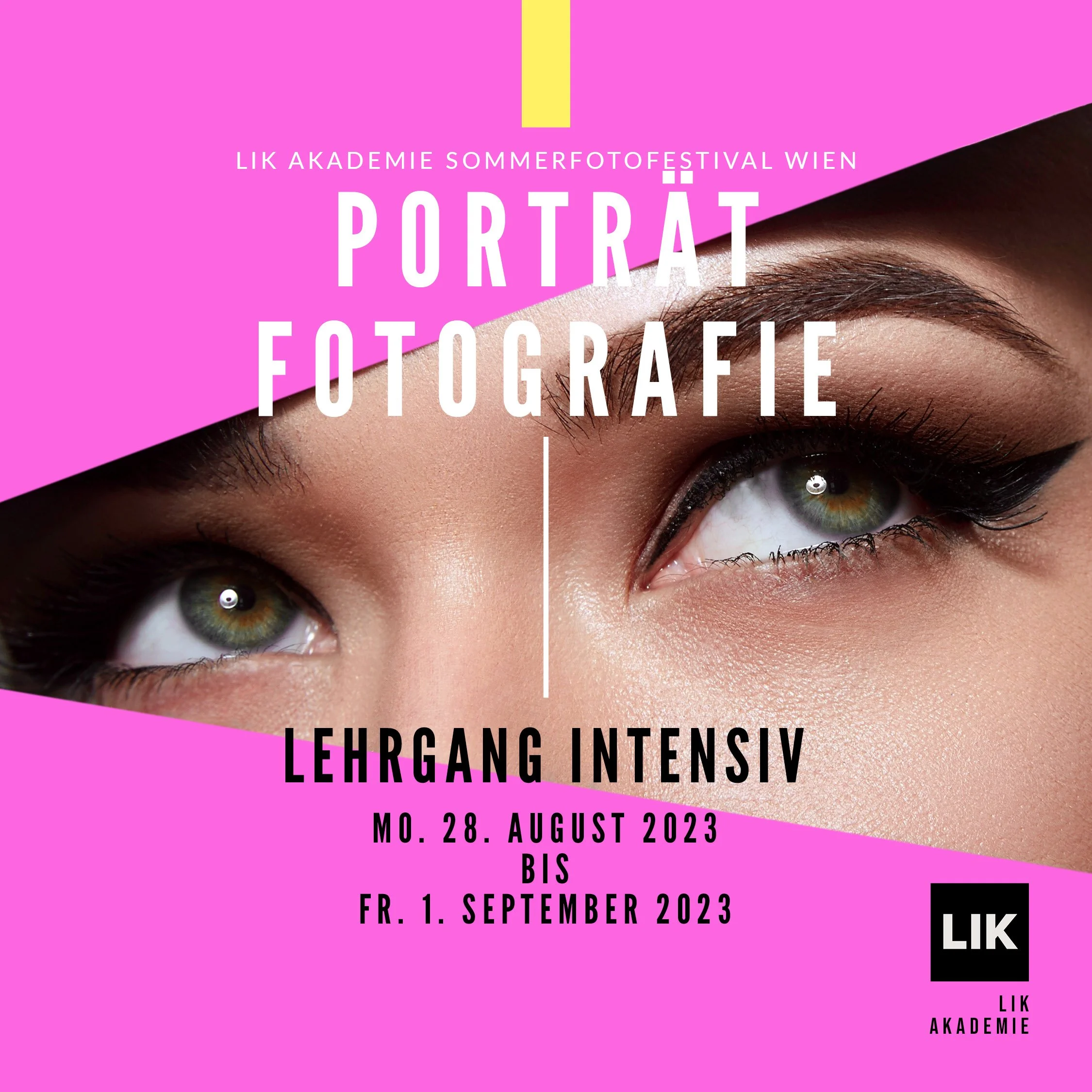 Porträt Fotografie Intensiv Woche im August in Wien 2023