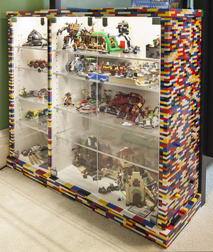fountain menu knot Lego Display Cabinet — CHOSHIELDS STUDIO