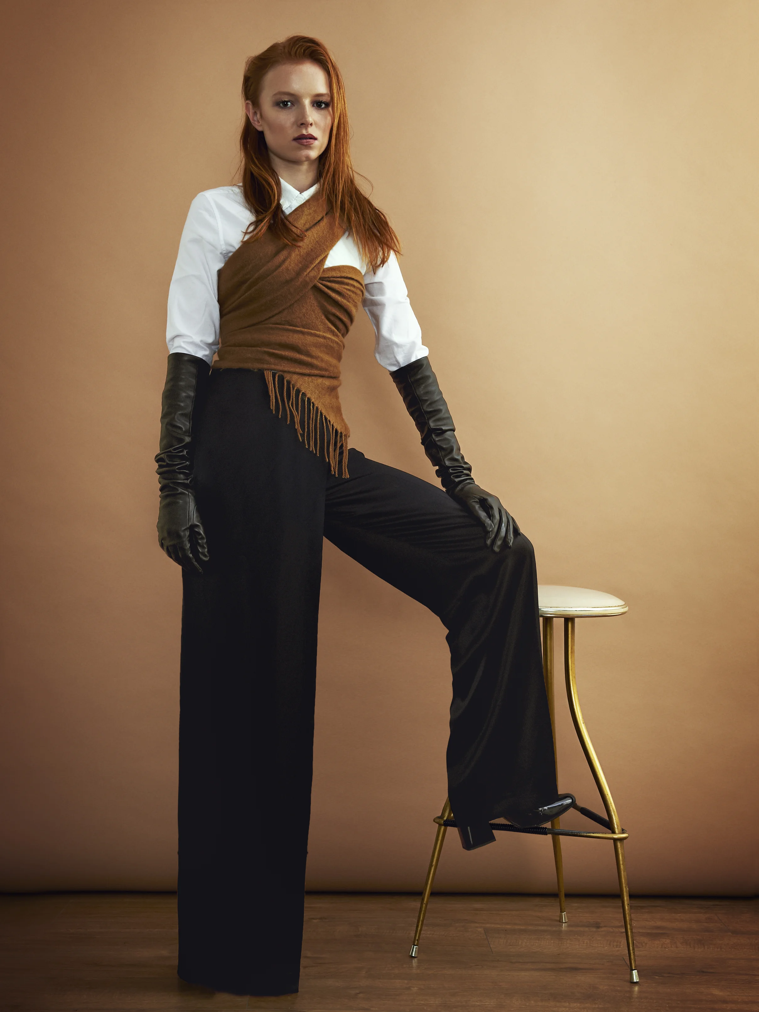 Model: Daisy @ D1 Models Photographer: Courtney Hugh Campbell Makeup: Sarah Shaw Styling: Jonathan Jepsen