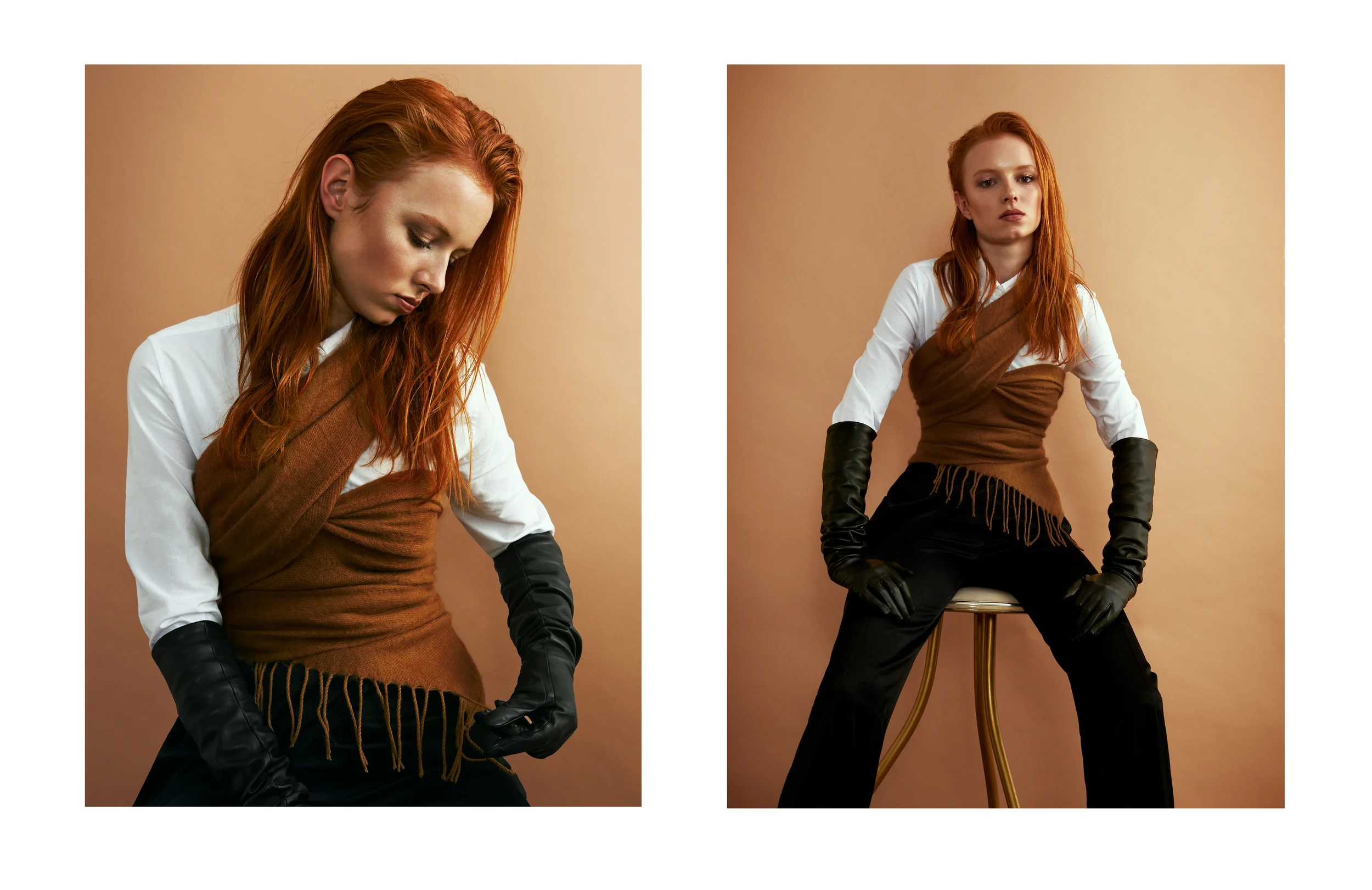 Model: Daisy @ D1 Models Photographer: Courtney Hugh Campbell Makeup: Sarah Shaw Styling: Jonathan Jepsen