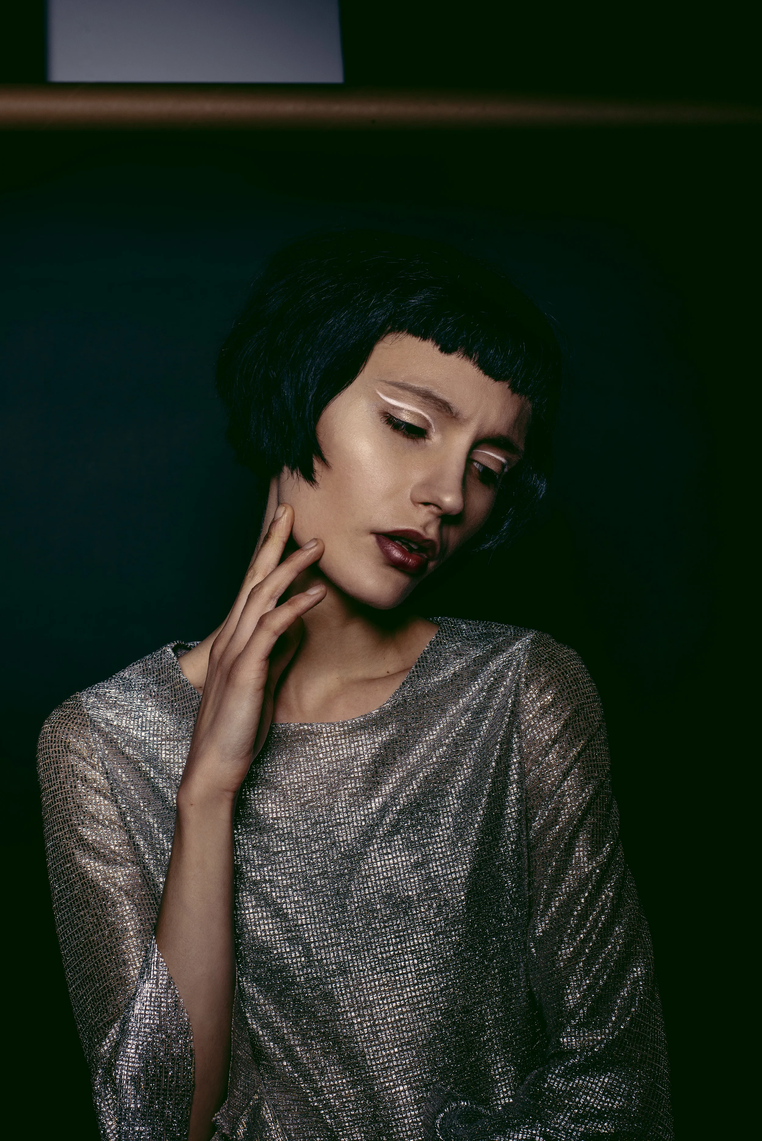 Model: Alice Pins Photography: Desiree Cremona Makeup: Sarah Shaw Clothing: Naya Rea Published: Dark Beauty Magazine
