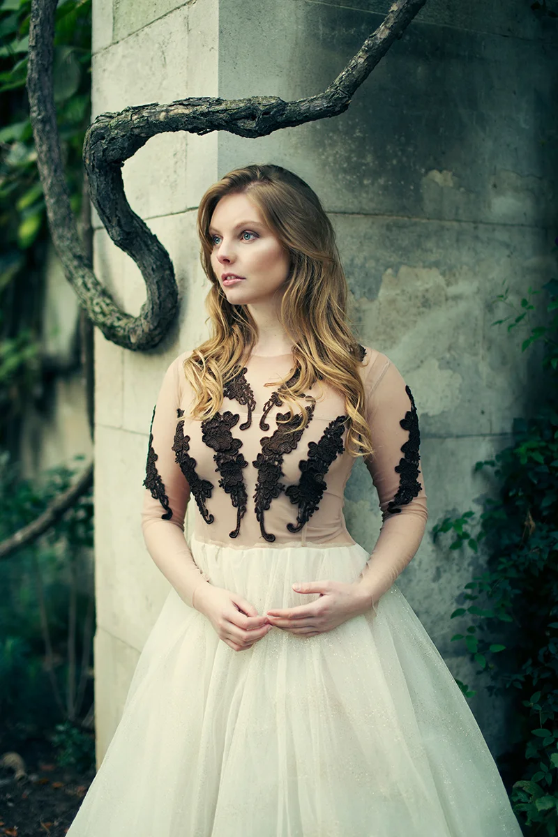 Model: Nell Hudson Photography: Iness Rychlik Dress: Gosia Wolinska Makeup: Sarah Shaw Asisstant: Roksana Rychlik