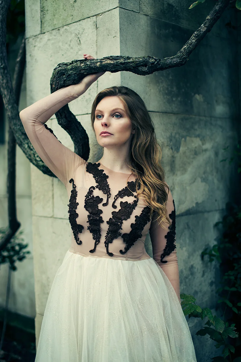 Model: Nell Hudson Photography: Iness Rychlik Dress: Gosia Wolinska Makeup: Sarah Shaw Asisstant: Roksana Rychlik