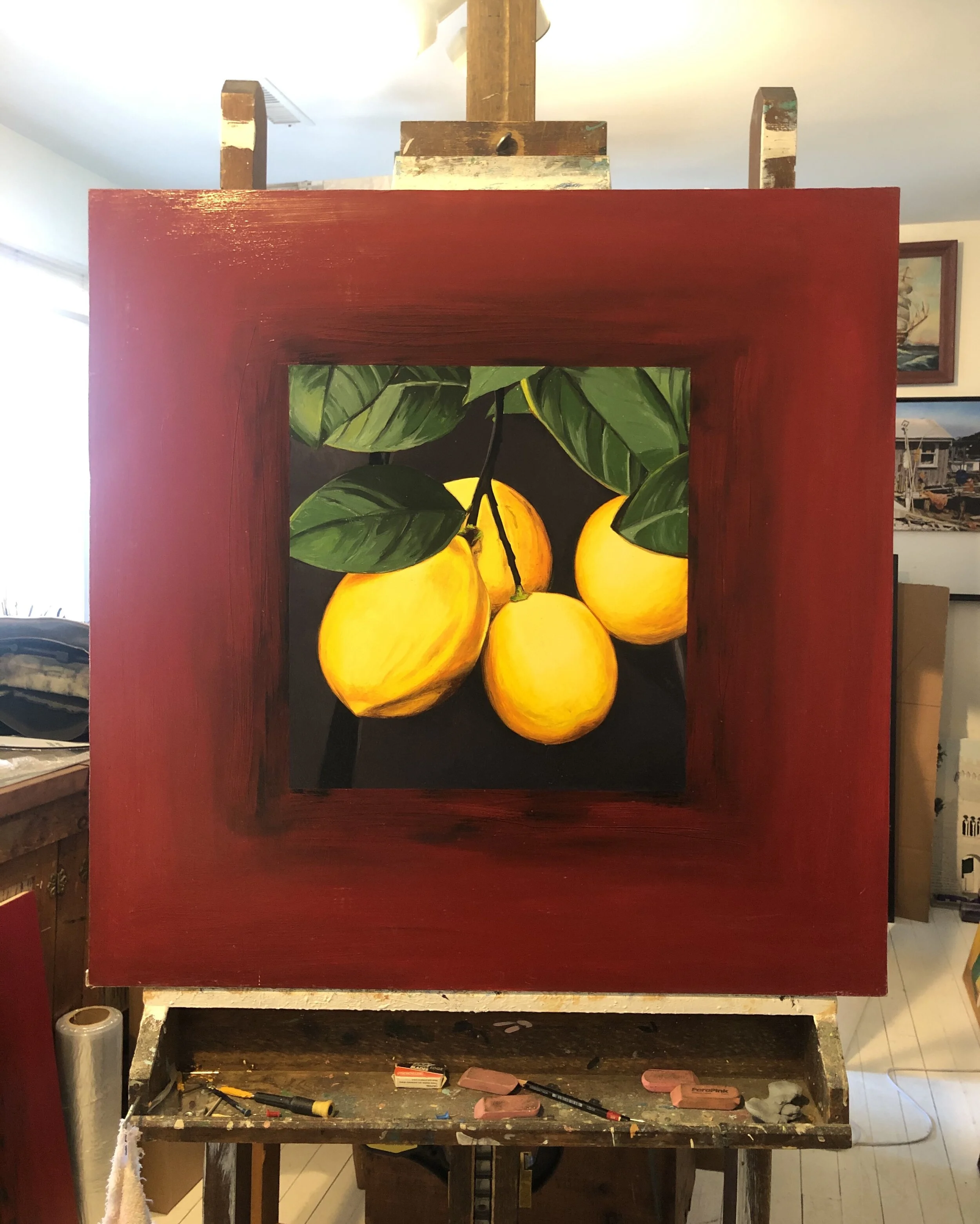 Sale on paintings from my "Red Series"!