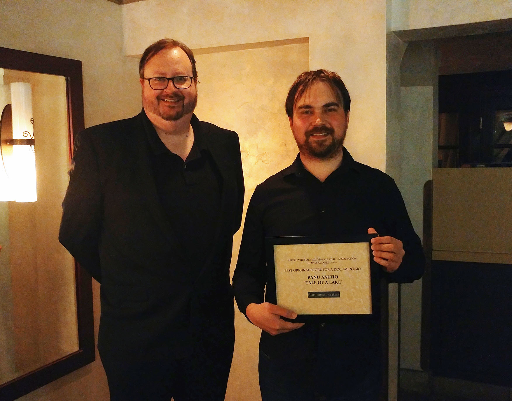 IFMCA Member Jon Broxton and Panu Aaltio