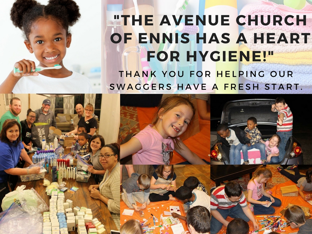 The Avenue Church of Ennis Hygiene Drive Thank You.jpg