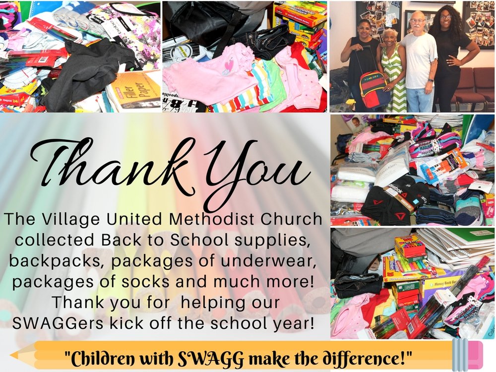 The+Village+United+Methodist+Church+collected+Back+to+School+supplies.jpg