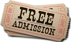 FREE ADMISSION TO ALL THE PUBLIC !