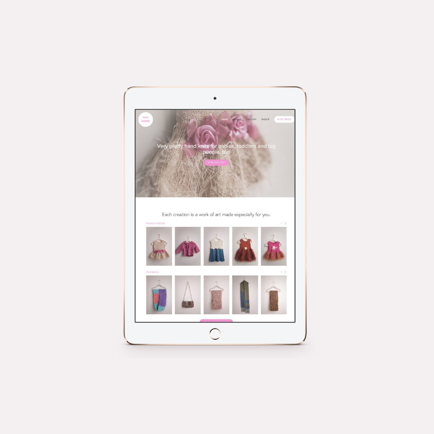 Edie Kasten · Web Design