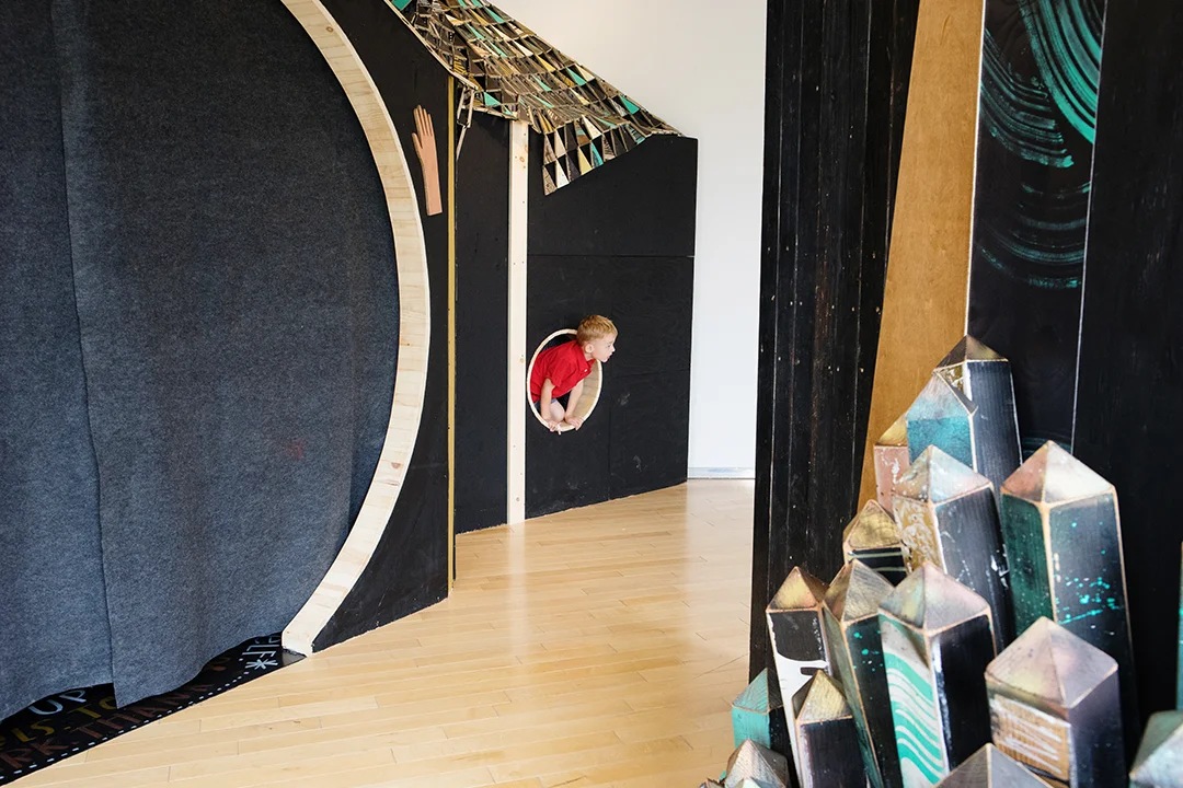 Wes Sam-Bruce Cavernous: The Inner Life of Courage, 2017-18 Kidspace at MASS MoCA