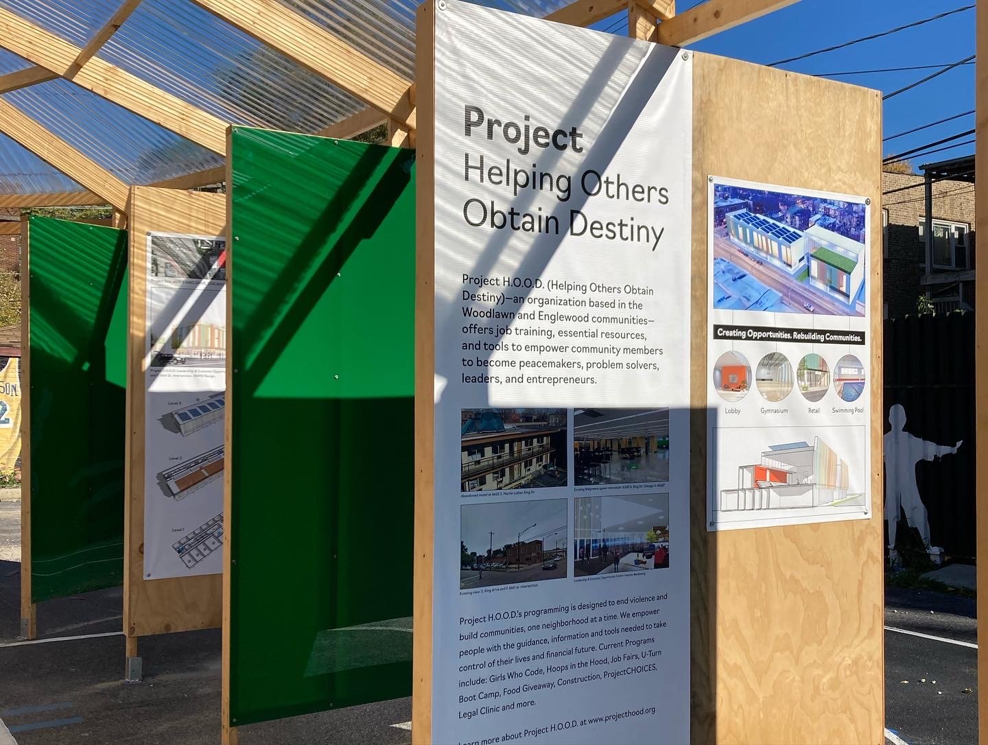 Exhibit Space About ProjectHOOD Mission – Future Plans
