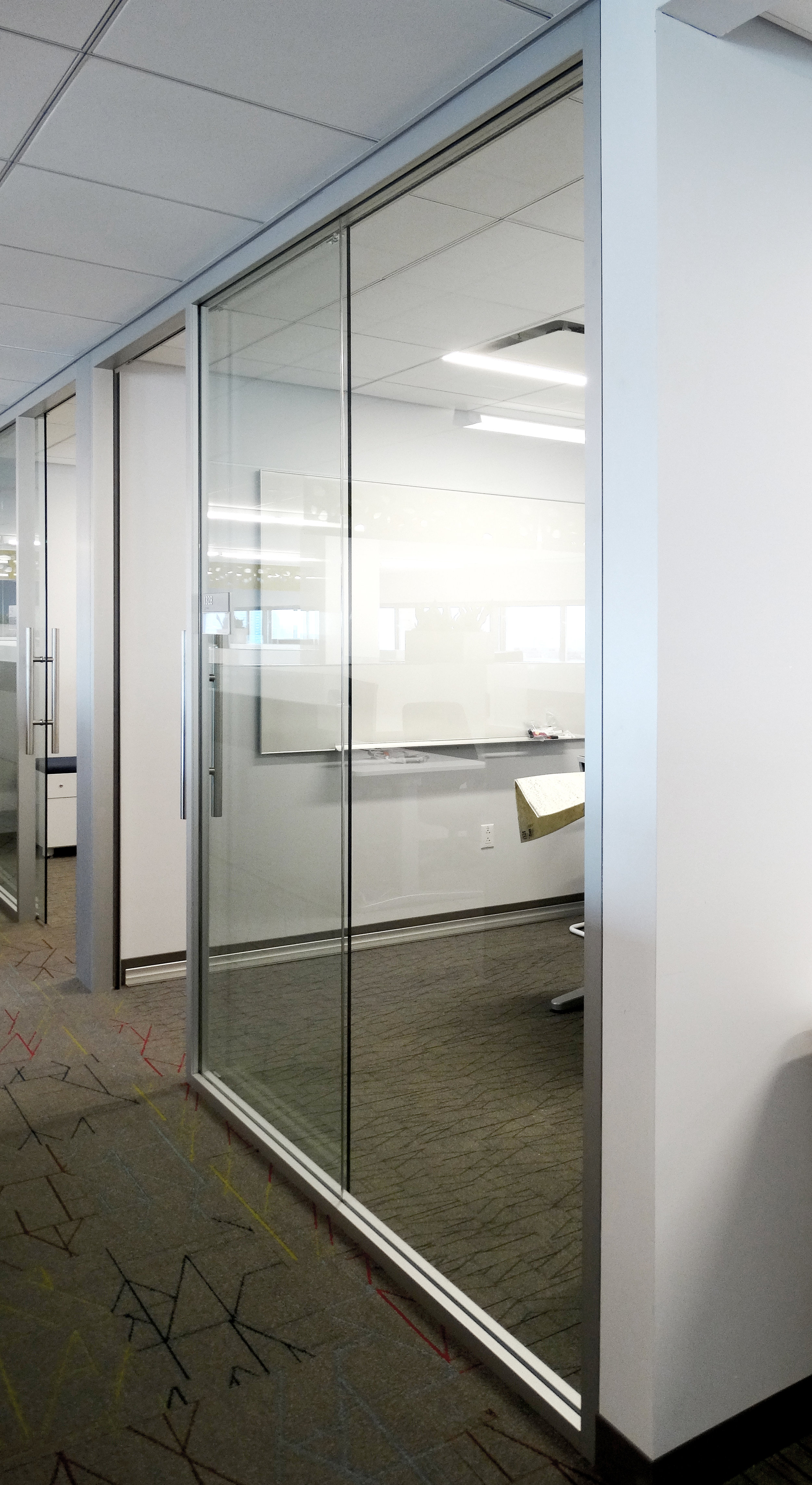 Litespace Aluminum Framed Butt Glazed Office Glass Sidelite - Spaceworks AI.jpg