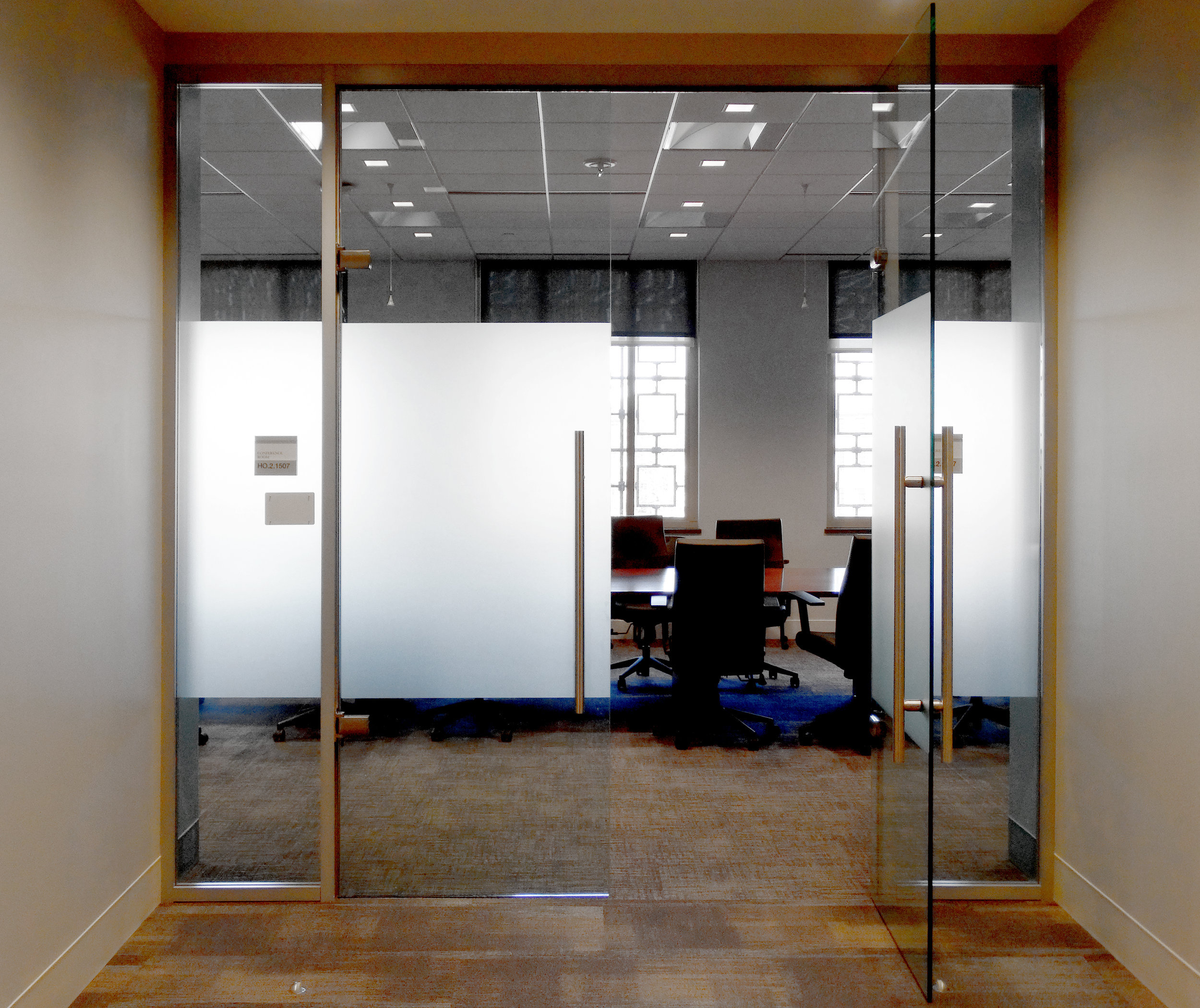 Litespace Frameless Glass Double Door Glass Wall - Spaceworks AI.jpg