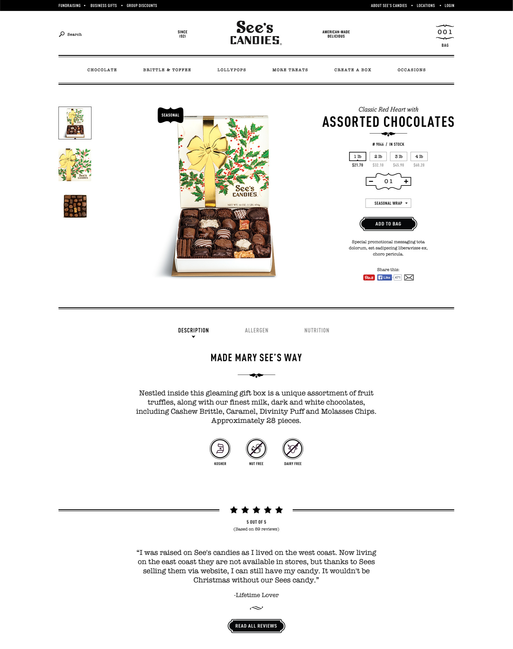 Product Detail Page